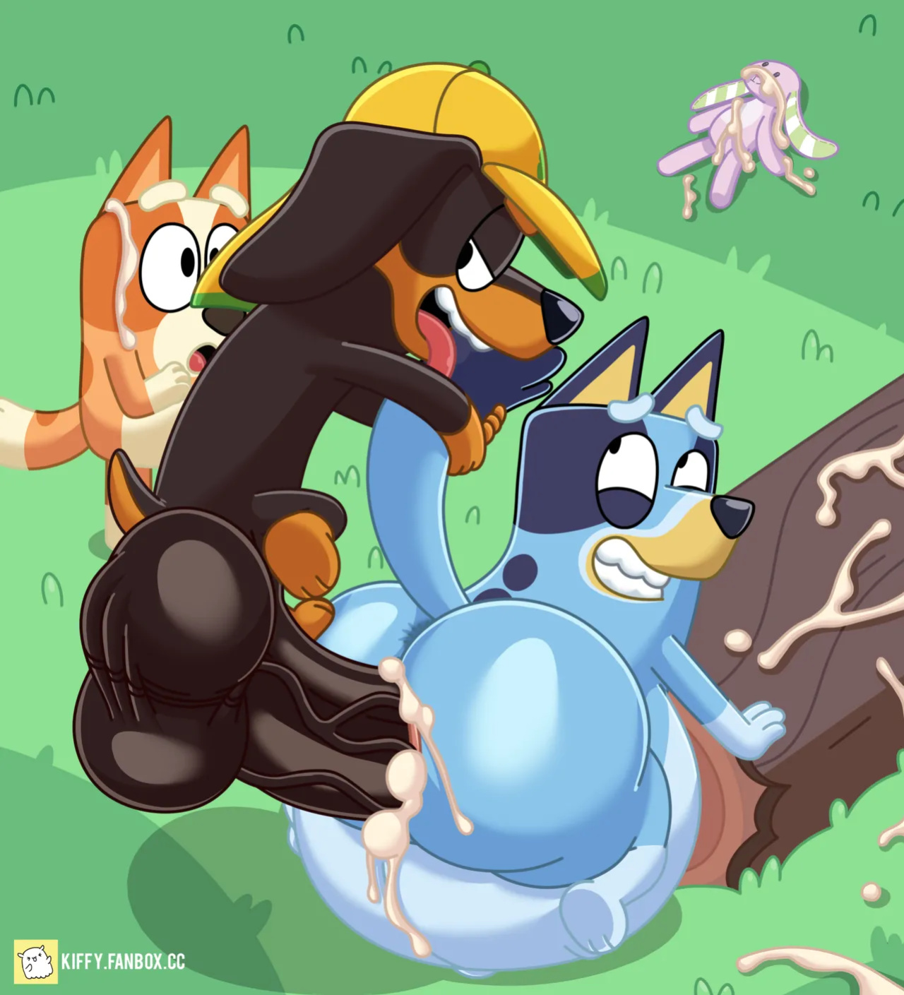 [Kiffy] Bluey and Snickers (Bluey)