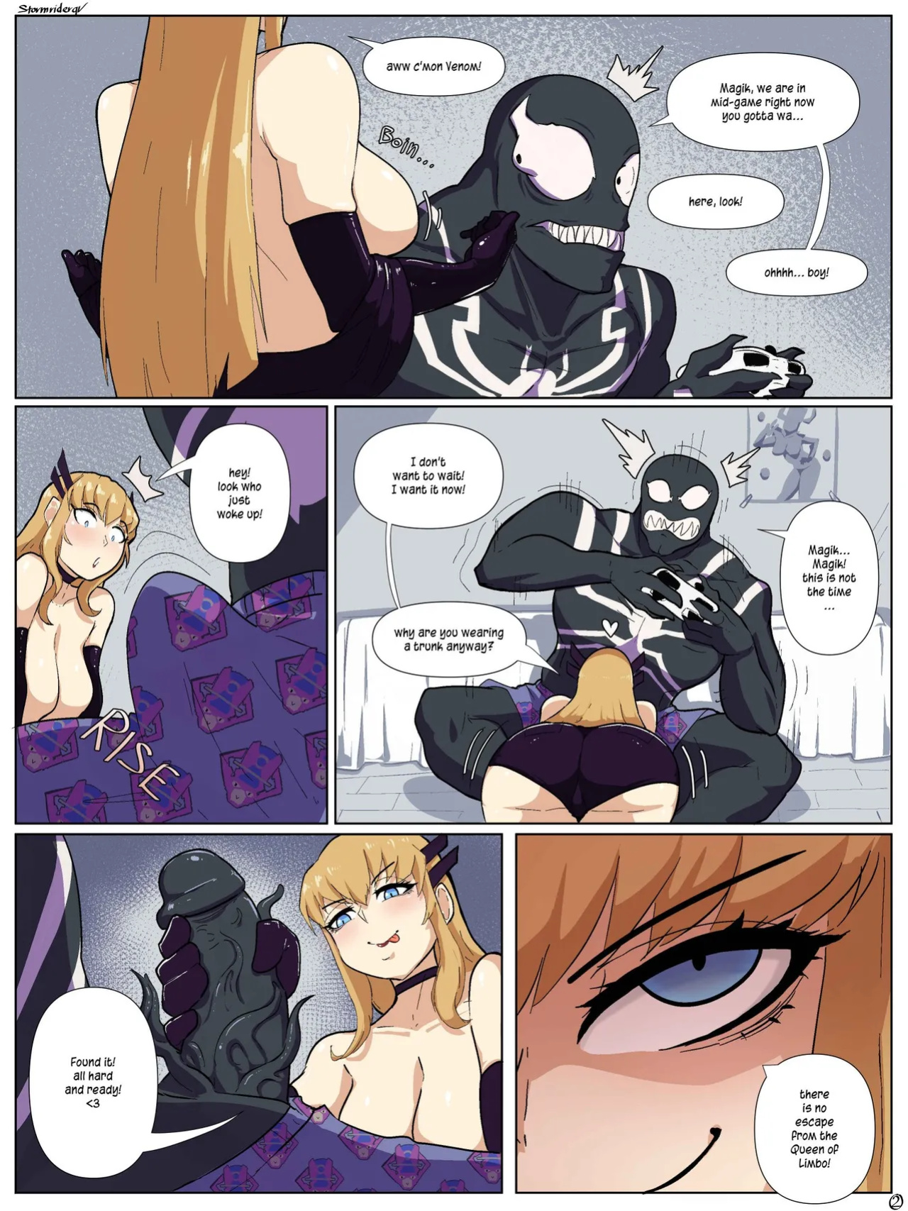 [Stormriderqv] Magik: The Symbiote Strikes Back! (Marvel Rivals)