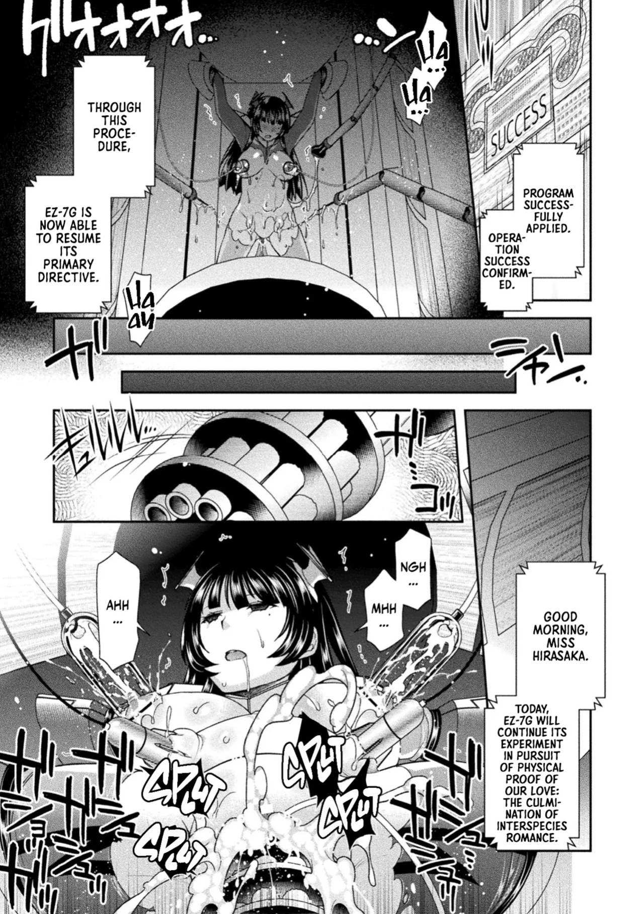 [Hinase Aya] Jutai e Itaru Kikaikan Shikou no Kiroku Chapters 01-04 [Team Rabu2]