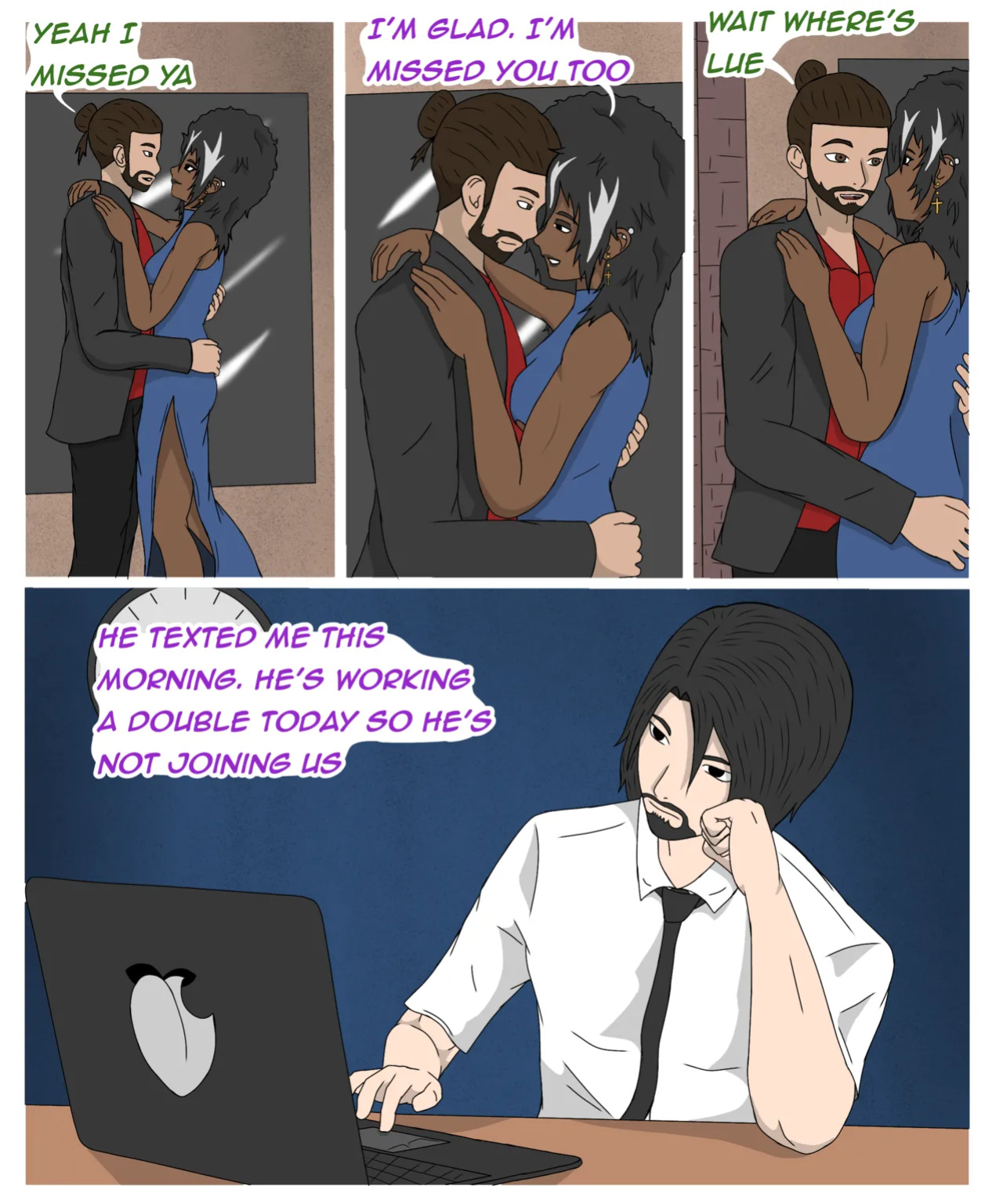 (TheScion) Three’s Company- First Date