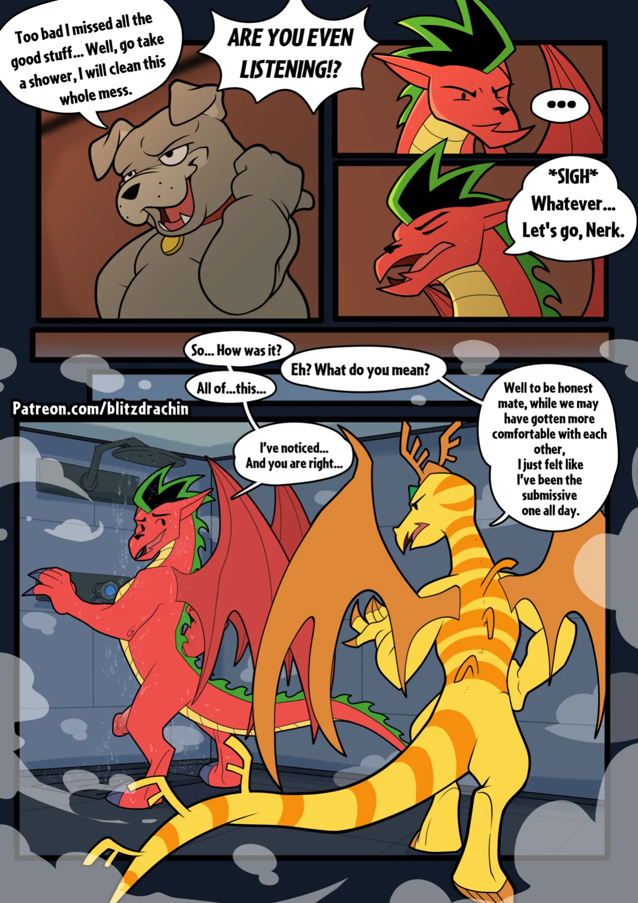 [Blitzdrachin] Dragon Lessons 3 [Eng]