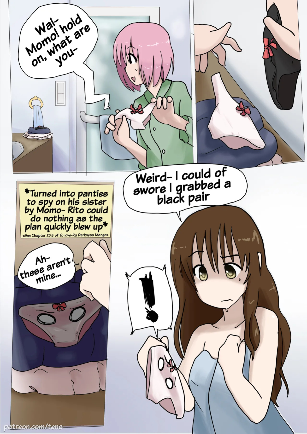 [Teniko] Momo's Panties (+Christmas Special)