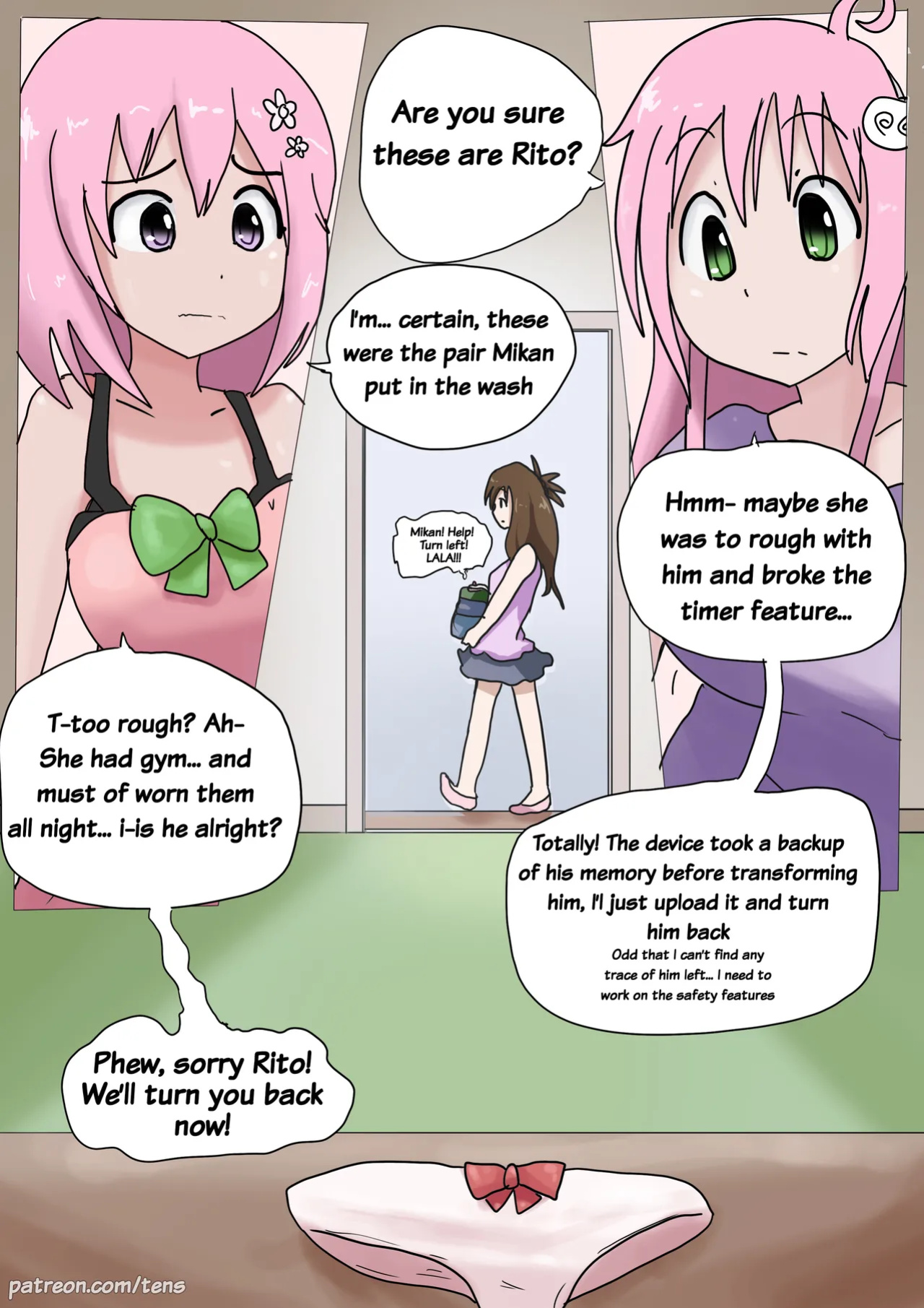 [Teniko] Momo's Panties (+Christmas Special)