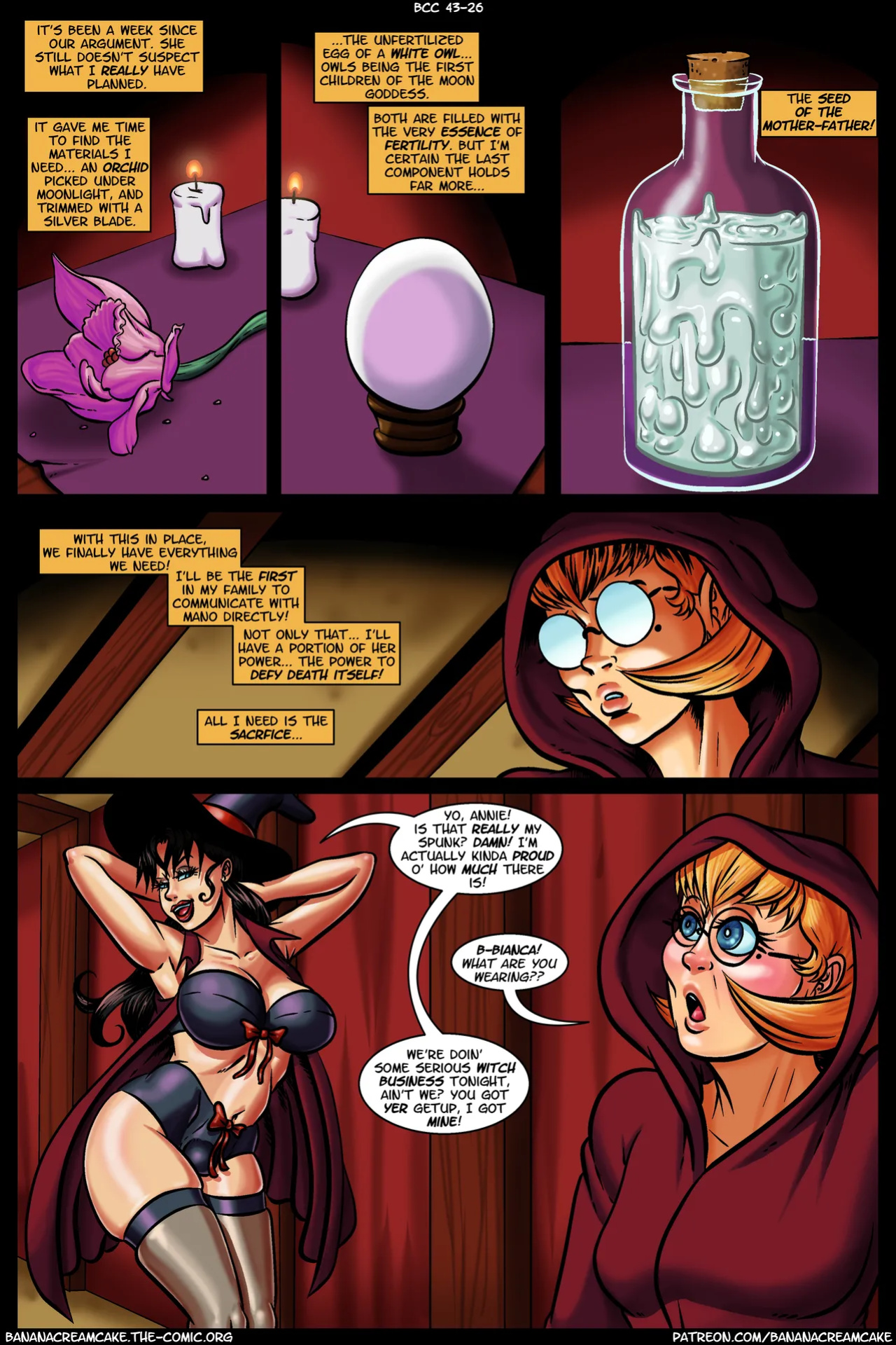 [Transmorpher DDS] Banana Cream Cake: Chapter 43 - Flight of Witches