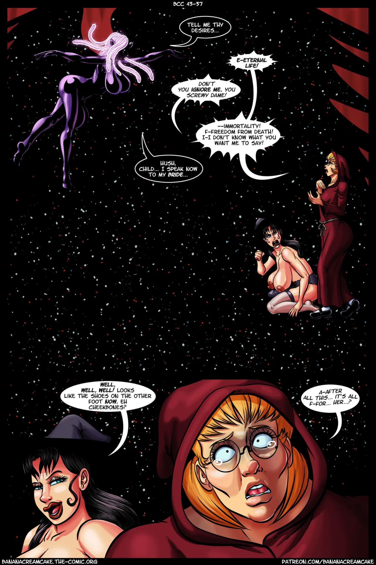 [Transmorpher DDS] Banana Cream Cake: Chapter 43 - Flight of Witches