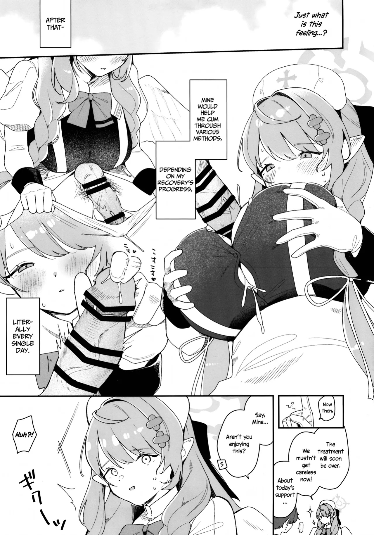 (C105) [Turuturuodeco (Deco)] Mine ga Kowashite Mine ga Naosu | Mine Breaks, And Mine Heals (Blue Archive) [Douzo Lad Translations]