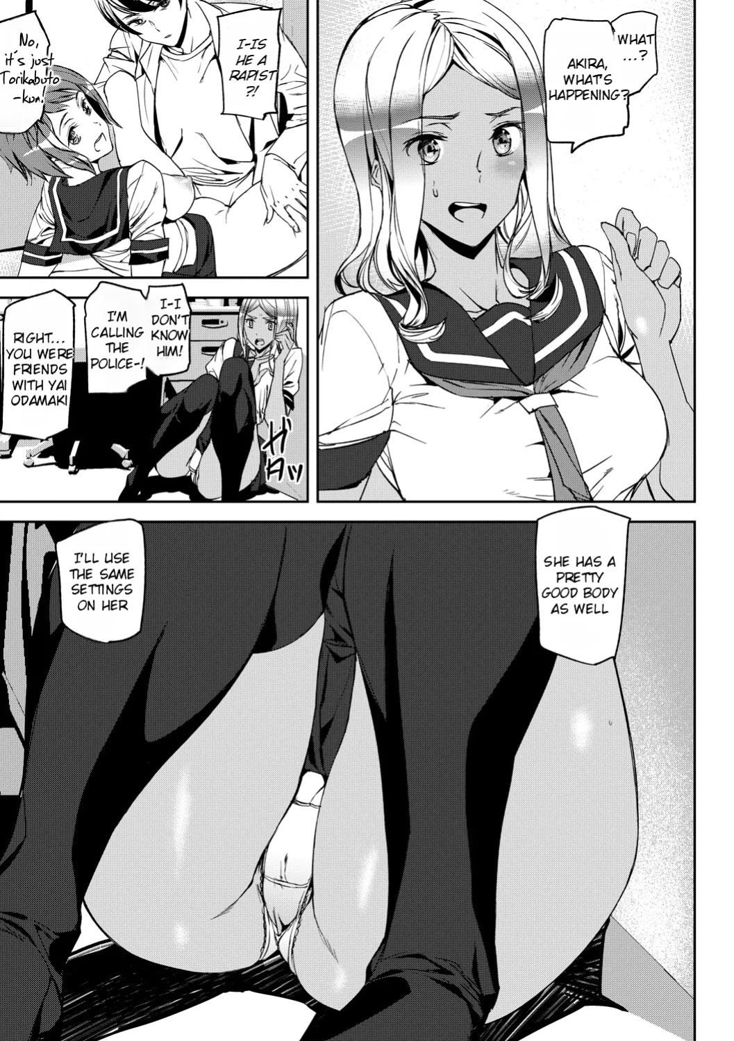 [Ashiomi Masato] Kioku Ryoujoku | Memory Insult Ch. 1 [Rei Scans]