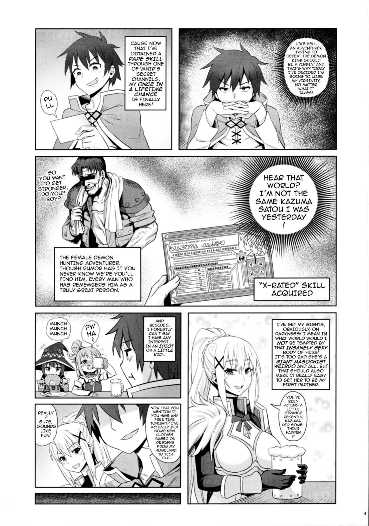 (C92) [COMEX (Zhen Lu)] Kono Daraku Shita Onna Kishi ni Syukufuku o! God’s Blessings on This Corrupted Female Knight! (Kono Subarashii Sekai ni Syukufuku o!) {darknight}
