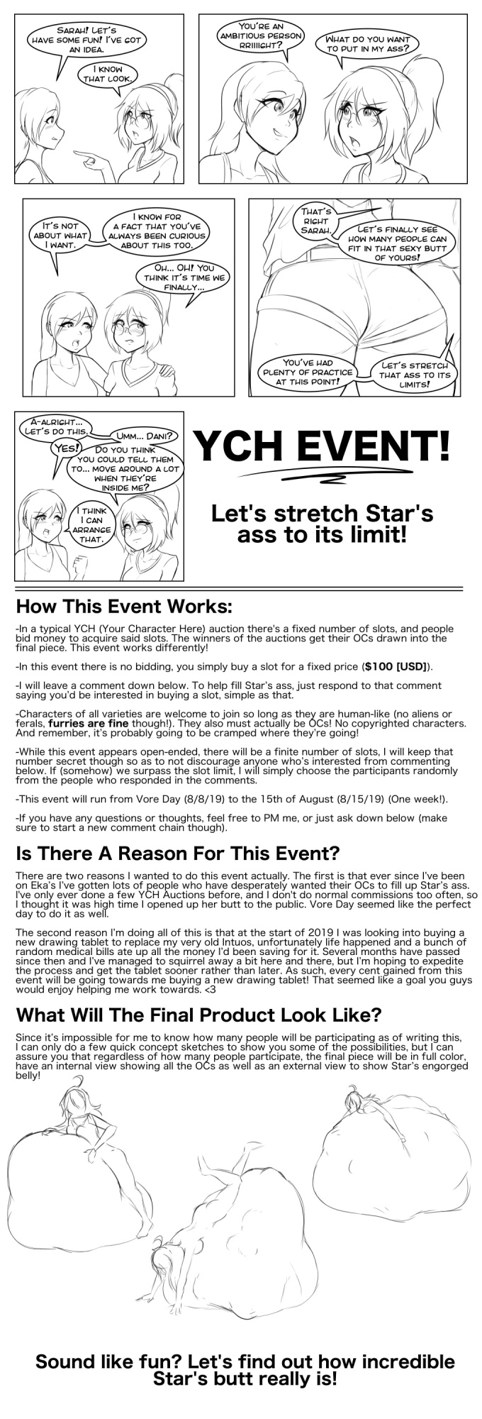 [Starcross] Starcrossing Sketches & One-Offs