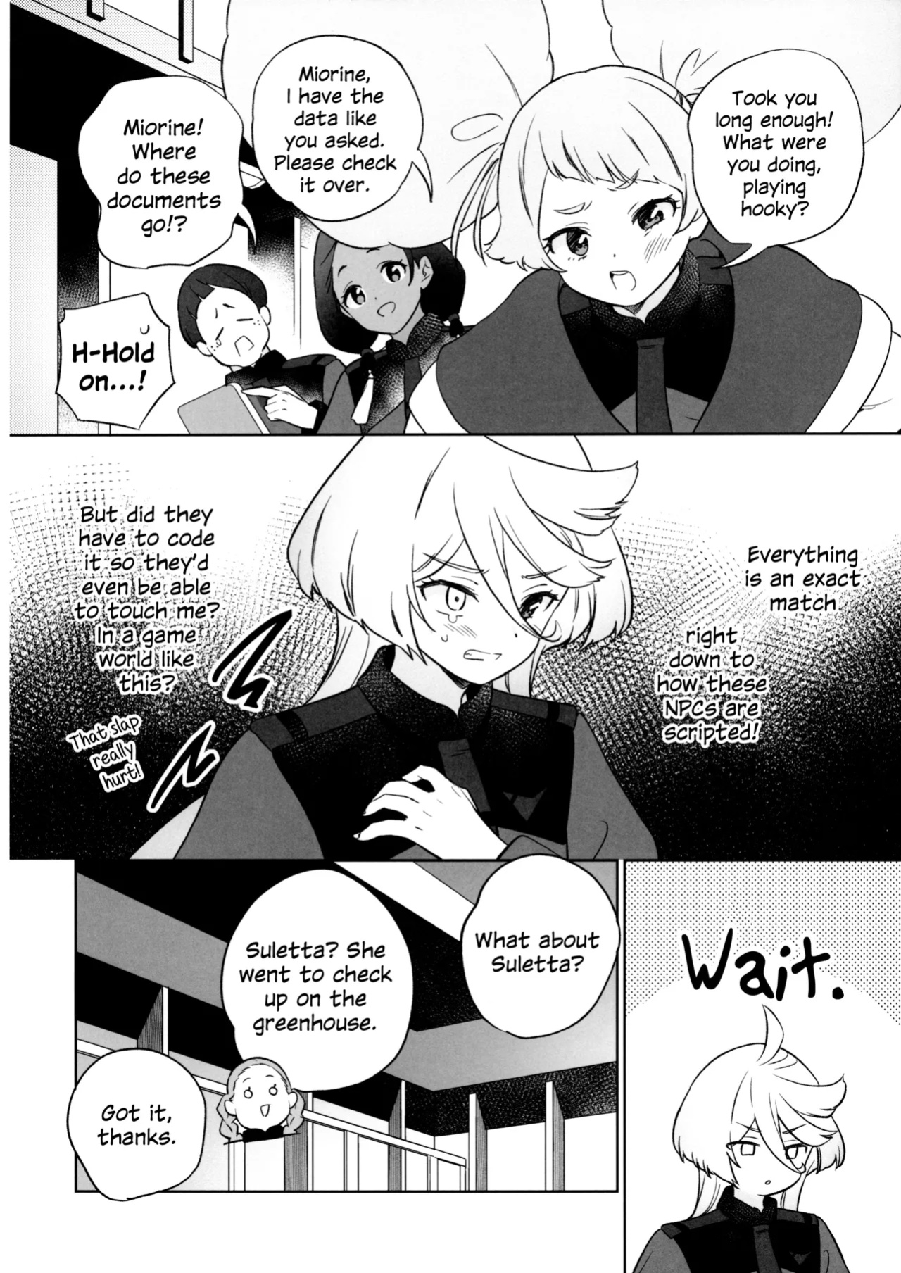 (C103) [Gutsutoma (Tachi)] Greenhouse Nostalgia (Mobile Suit Gundam: The Witch from Mercury)