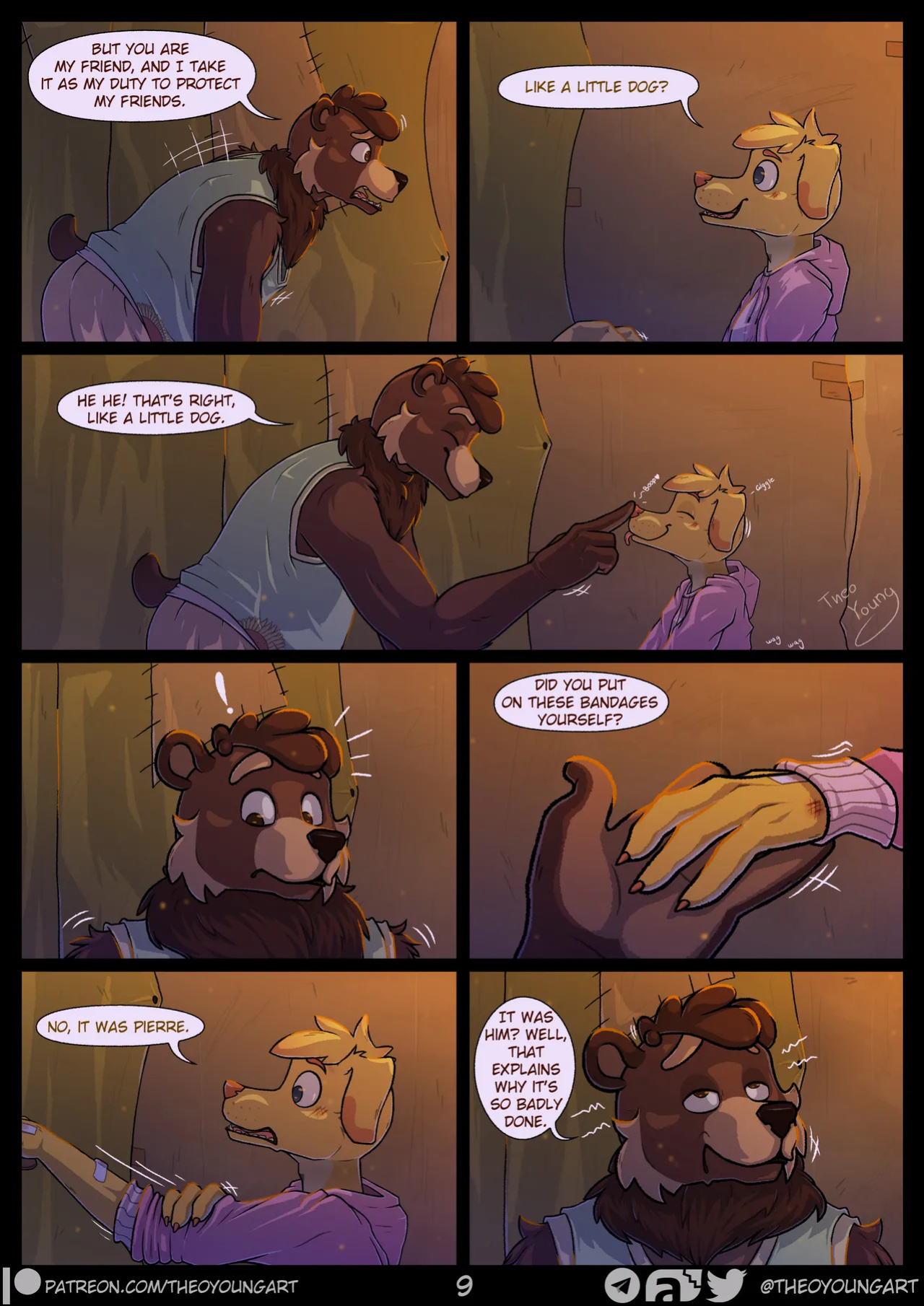[Theo Young] Dirty Paws! (Incomplete)