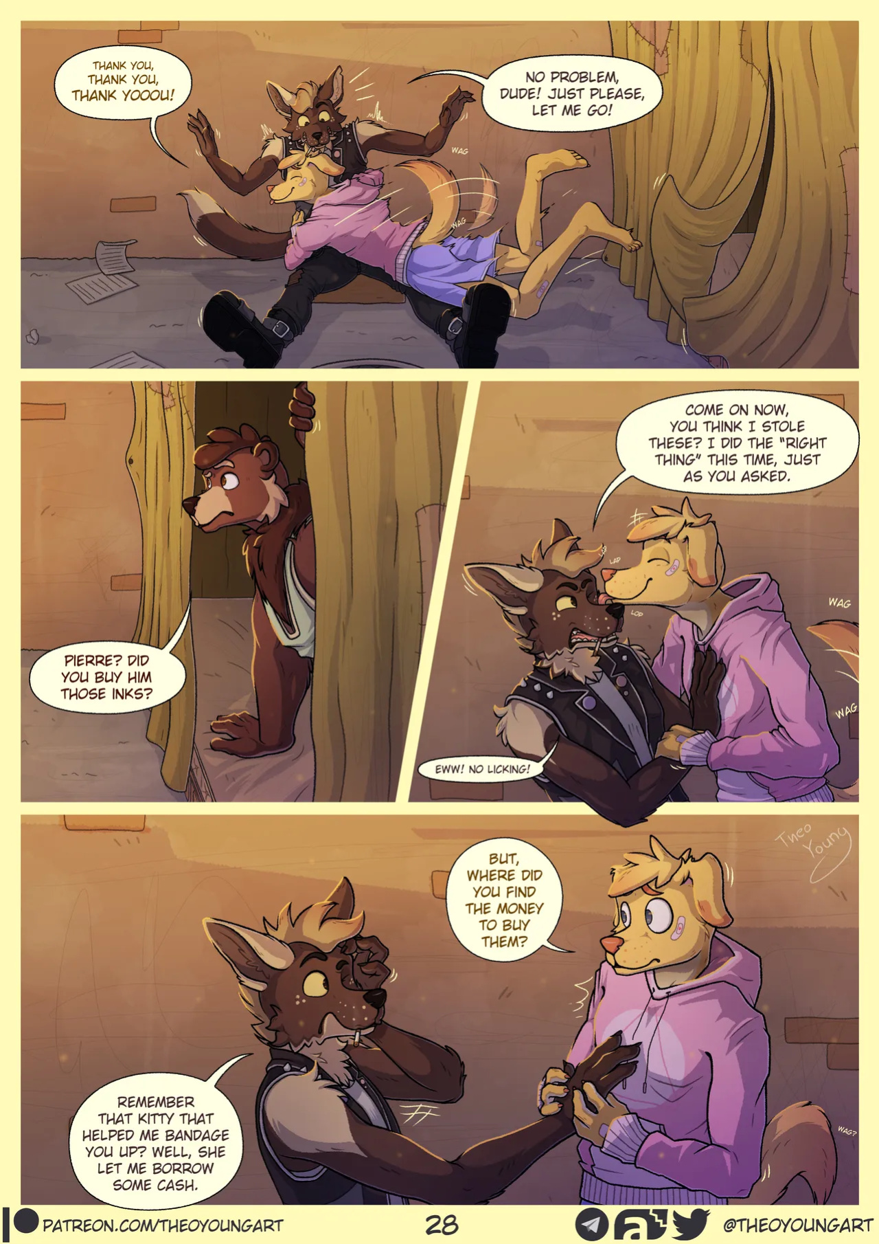 [Theo Young] Dirty Paws! (Incomplete)
