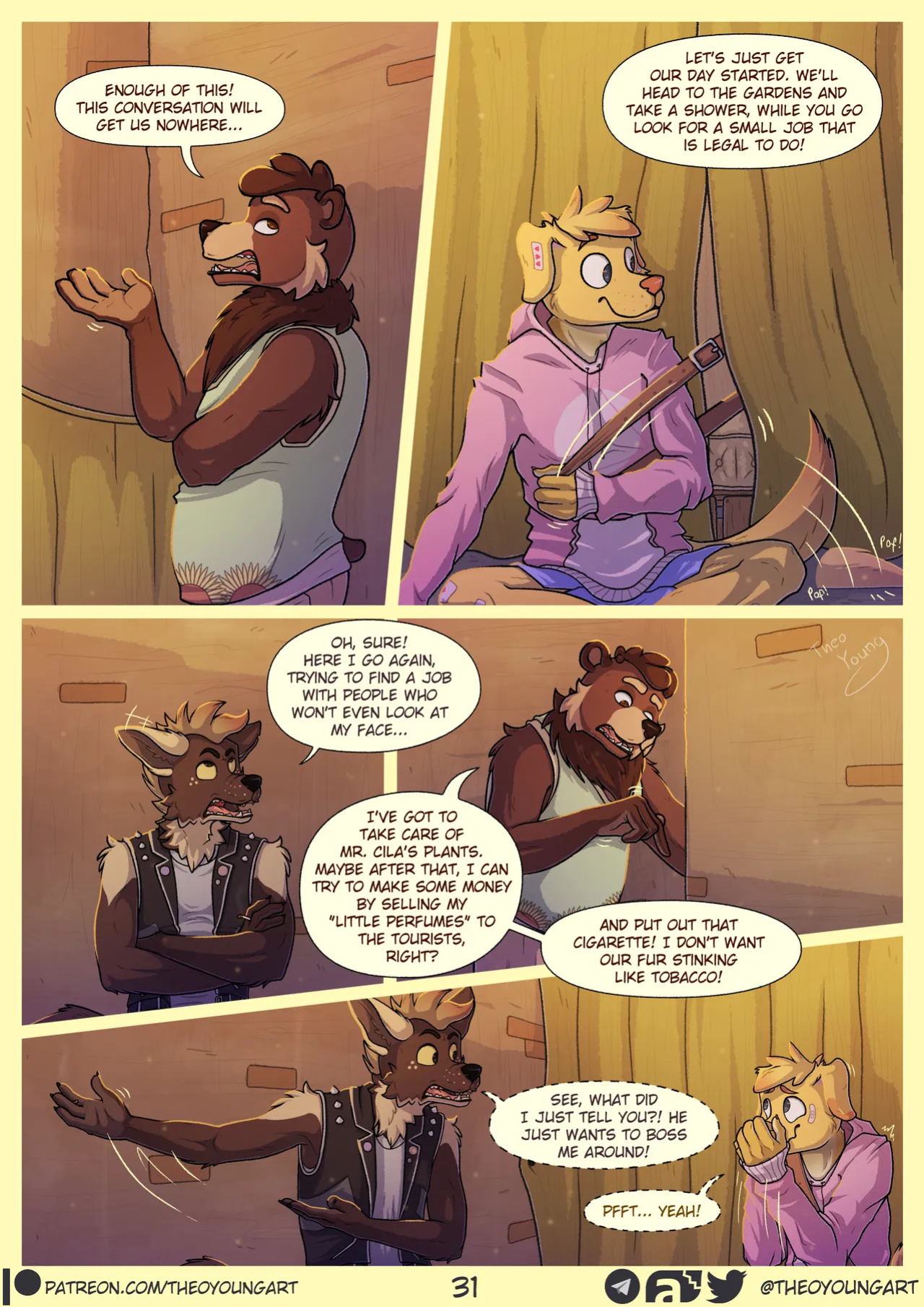 [Theo Young] Dirty Paws! (Incomplete)