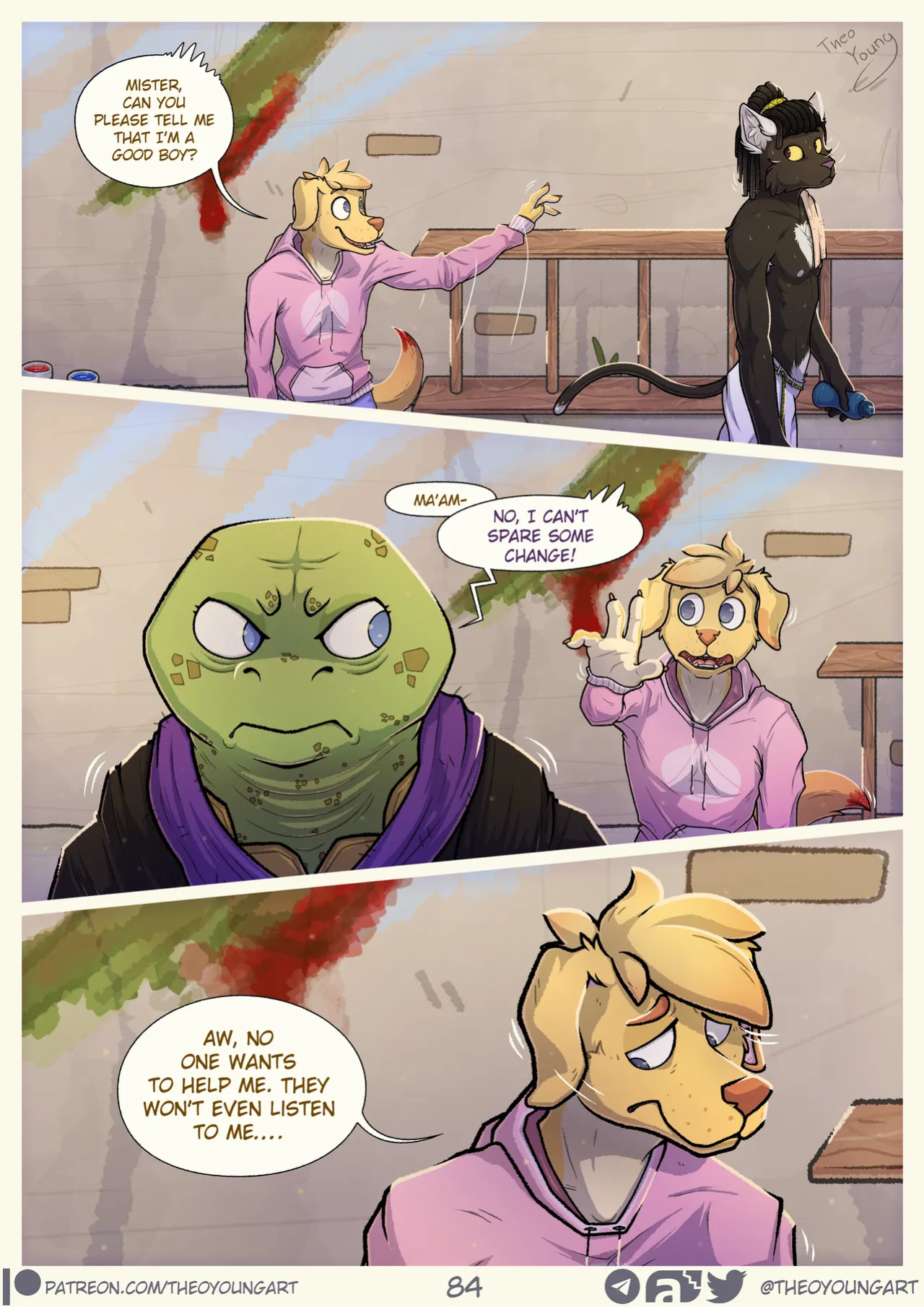 [Theo Young] Dirty Paws! (Incomplete)