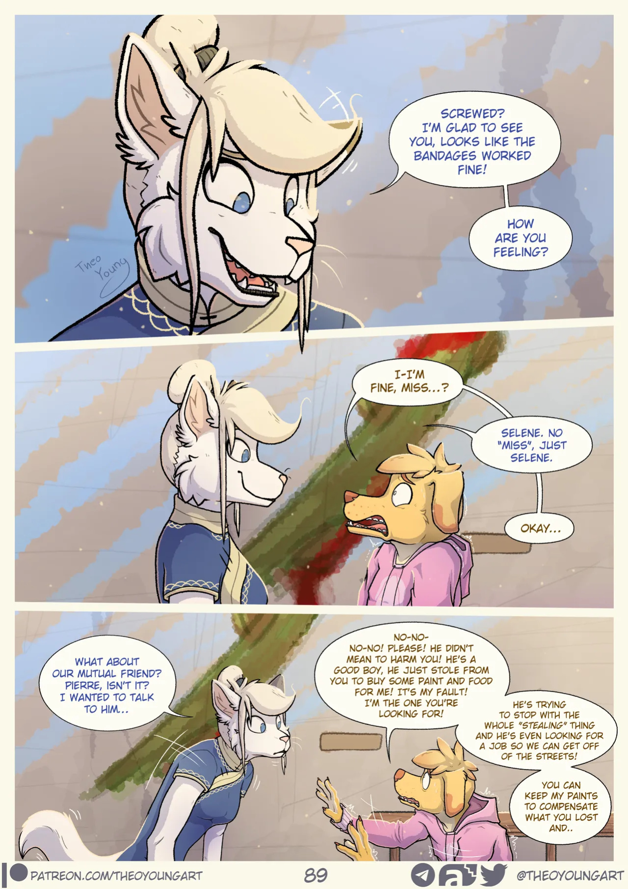 [Theo Young] Dirty Paws! (Incomplete)