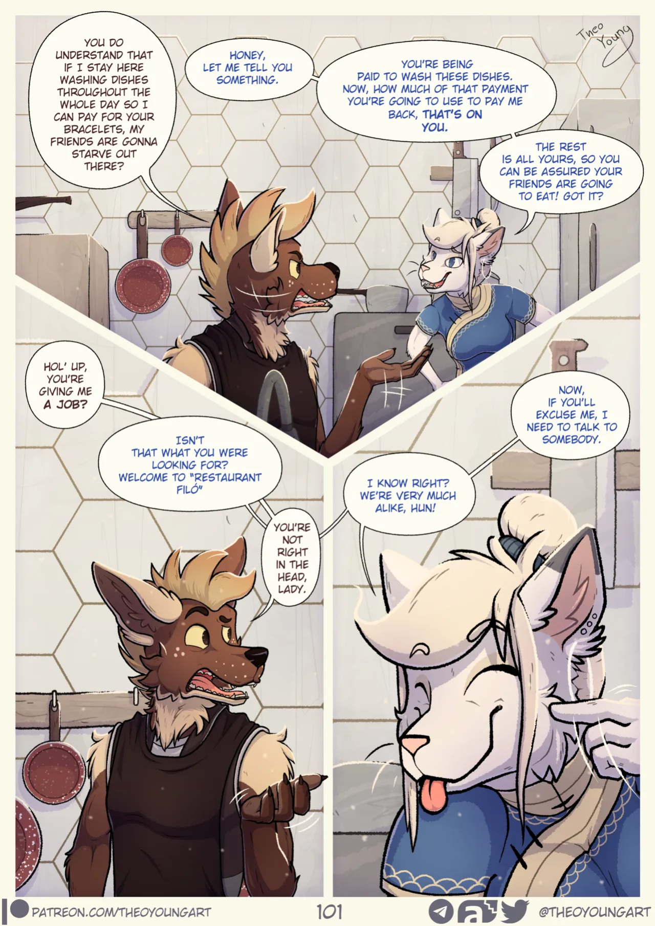 [Theo Young] Dirty Paws! (Incomplete)
