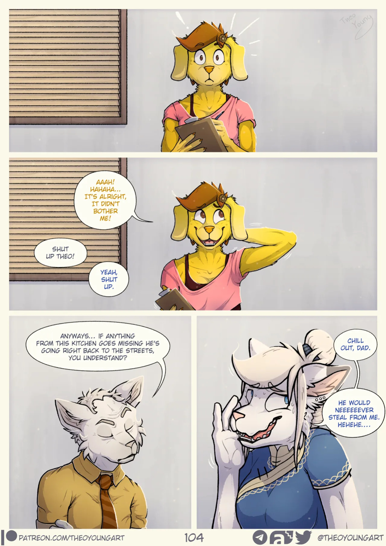 [Theo Young] Dirty Paws! (Incomplete)
