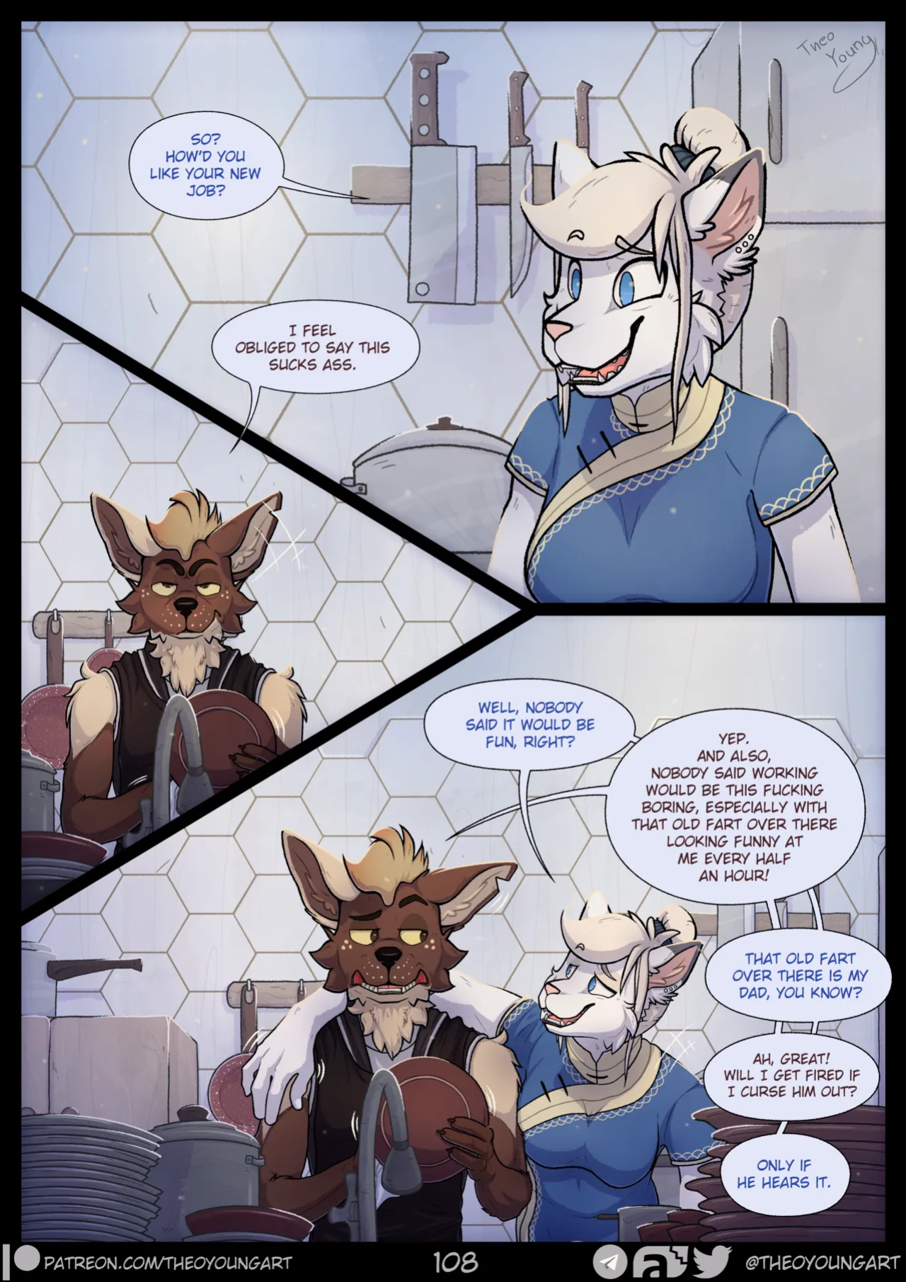 [Theo Young] Dirty Paws! (Incomplete)