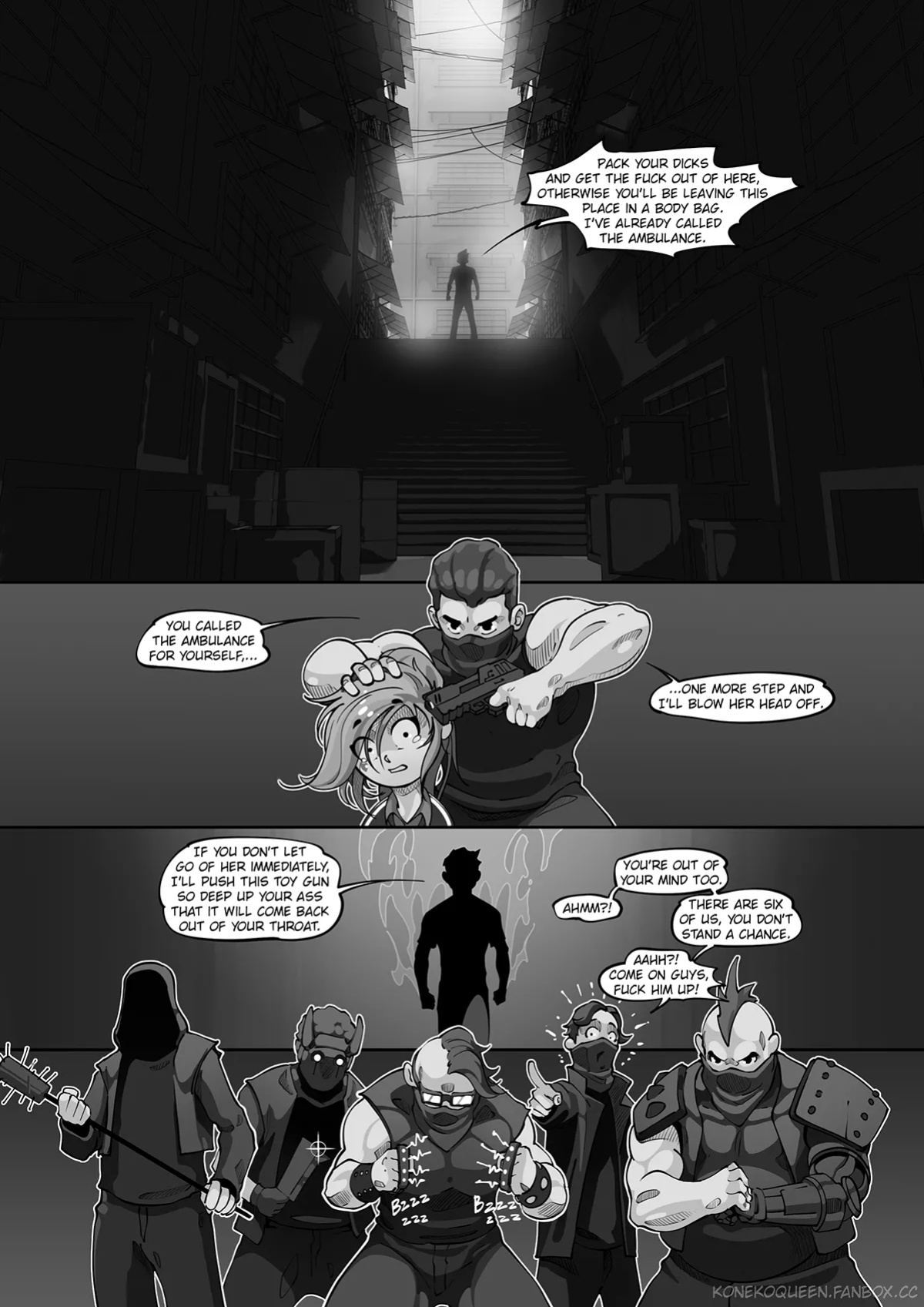 [Pixiv][Koneko Queen] My Hero (Eng)