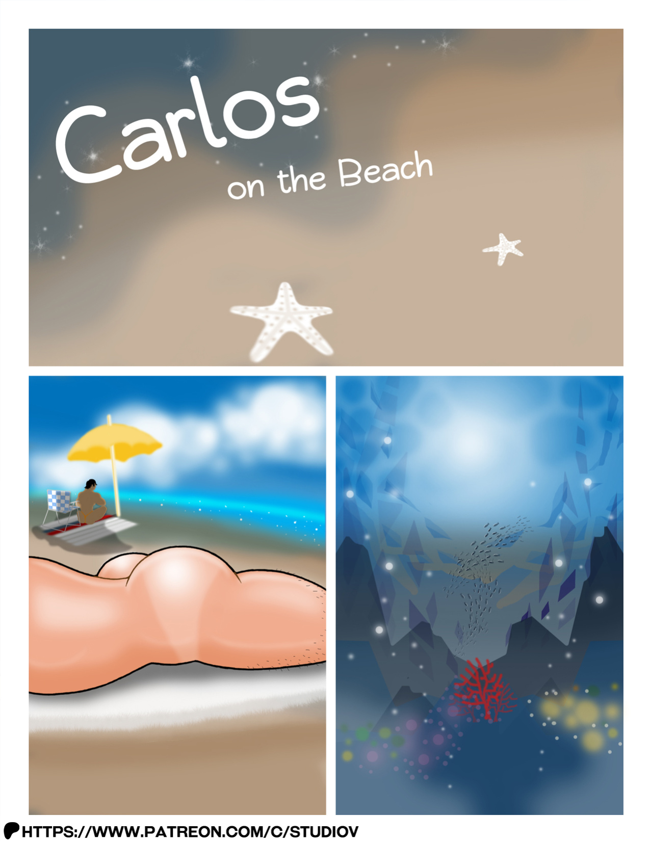 [Shirokuma Danshi (Studio V)] Carlos on the beach EP1