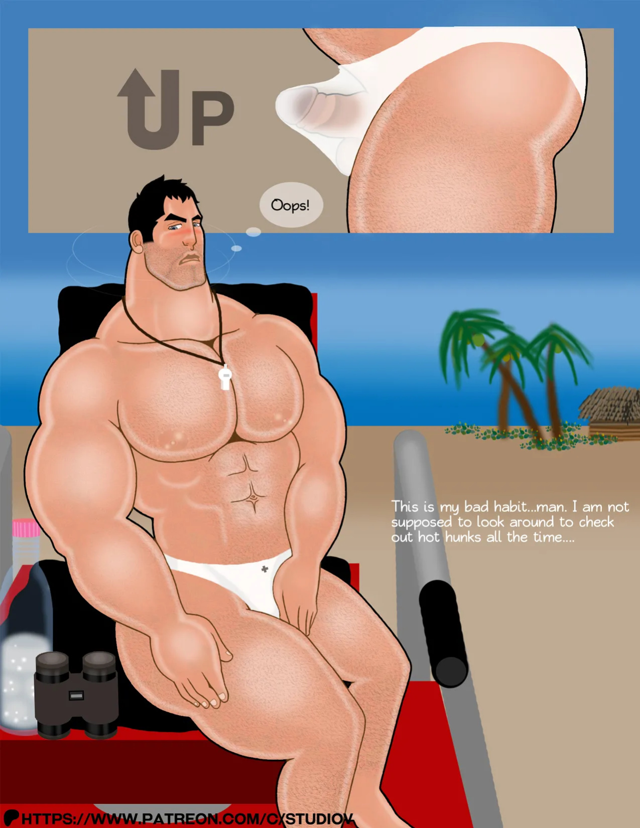 [Shirokuma Danshi (Studio V)] Carlos on the beach EP1