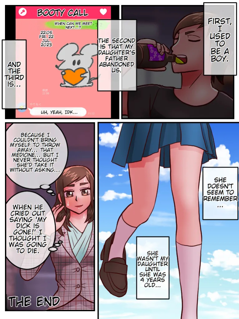 [Satake] The Half-Life of a Man Who Became a Woman in Junior High