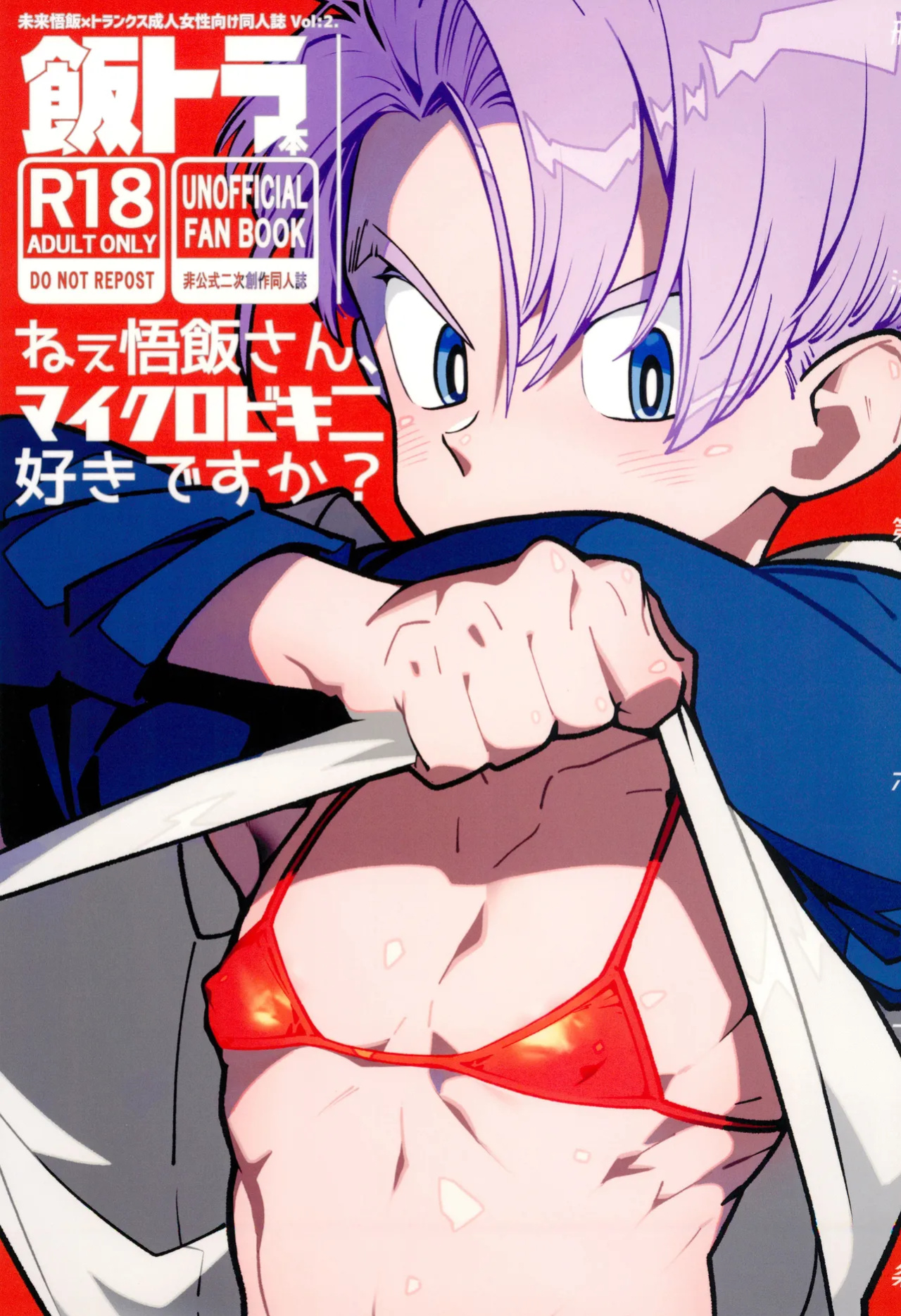 (ShotaFes 17) [Article 60 of Criminal Code (Shuhan)] Nee Gohan-san Micro Bikini Suki desu ka? | Hey Gohan, Do You Like Microbikinis? (Dragon Ball Z) {Chin²}