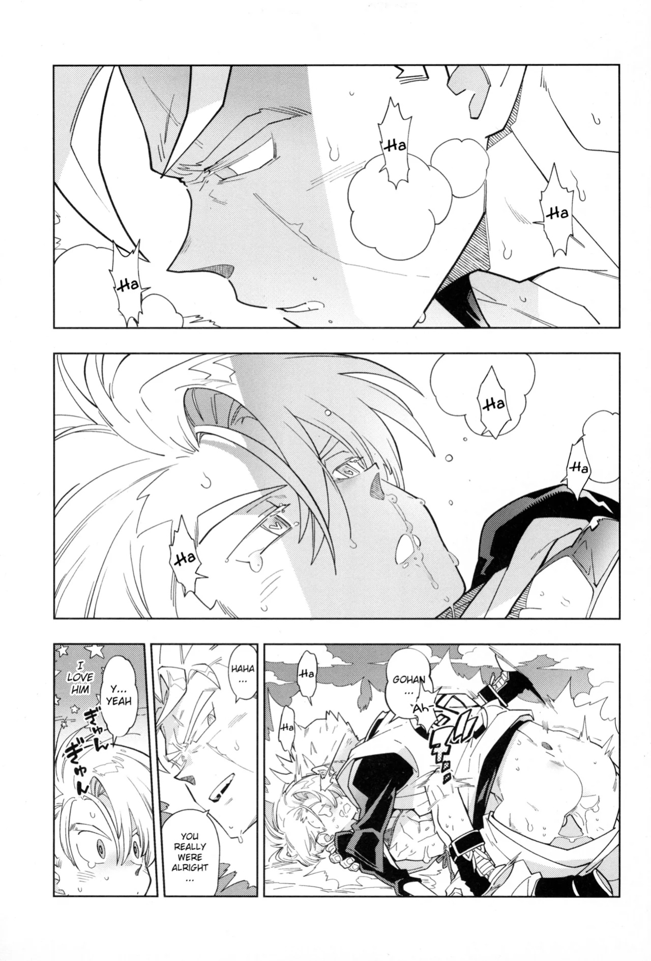 (ShotaFes 17) [Article 60 of Criminal Code (Shuhan)] Nee Gohan-san Micro Bikini Suki desu ka? | Hey Gohan, Do You Like Microbikinis? (Dragon Ball Z) {Chin²}