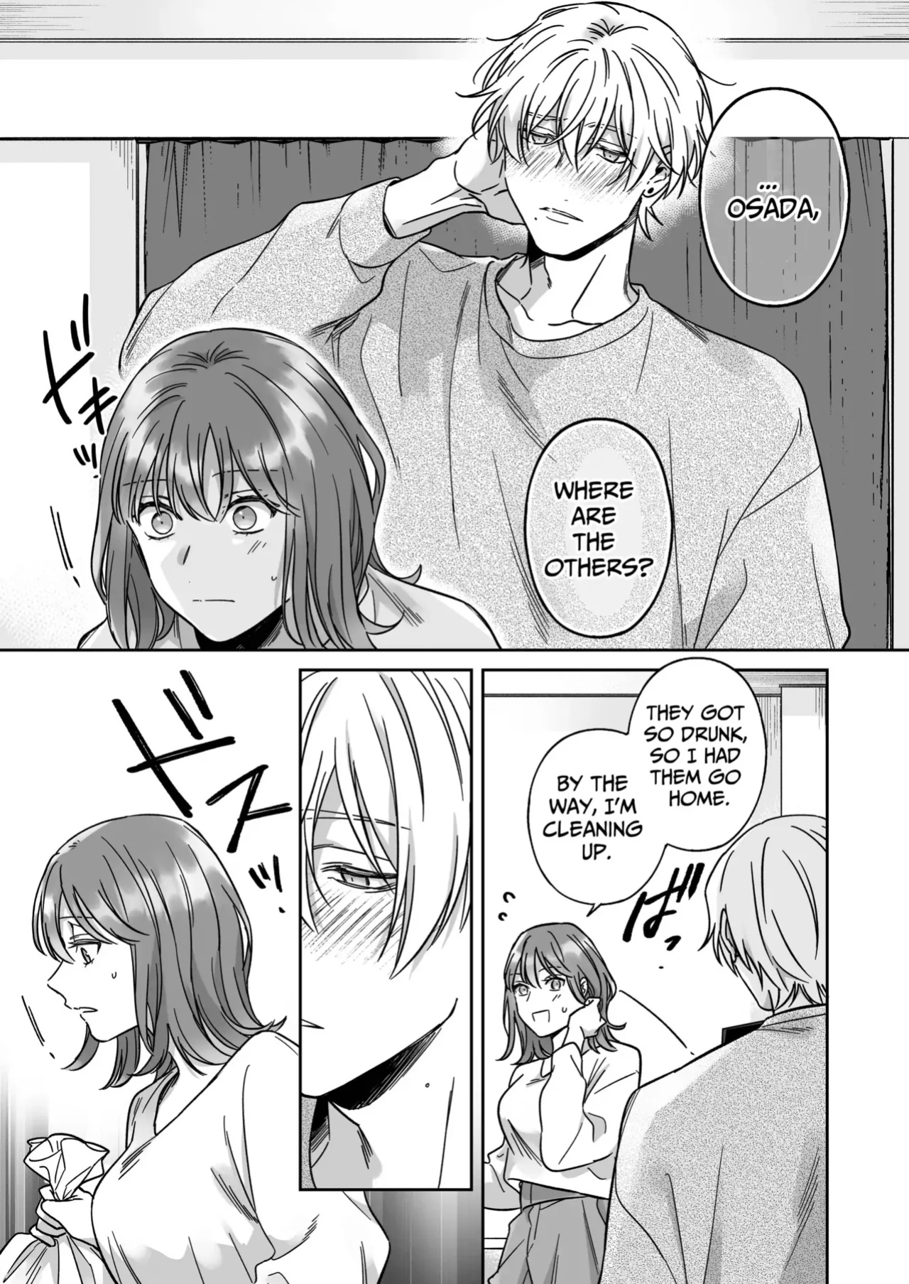[THE Waidan (Yasuda Meshimeshi, Roni)] Saenai Dōki no Kobayashi wa Watashi no Higyaku Ganbō o Mitashite Kureru ｜I'm Not Content With Being Just Osada's "Male Friend"!