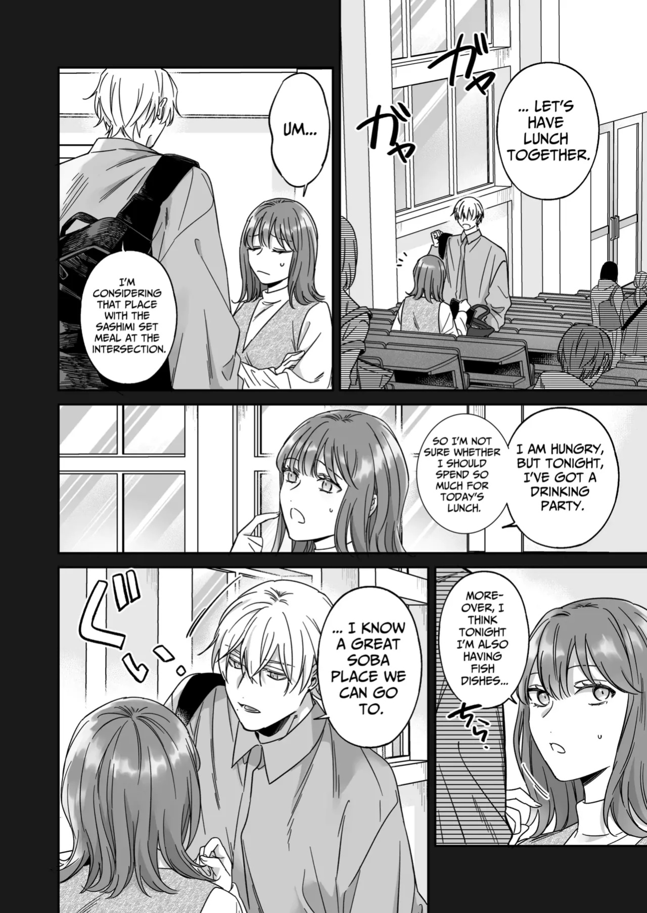 [THE Waidan (Yasuda Meshimeshi, Roni)] Saenai Dōki no Kobayashi wa Watashi no Higyaku Ganbō o Mitashite Kureru ｜I'm Not Content With Being Just Osada's "Male Friend"!