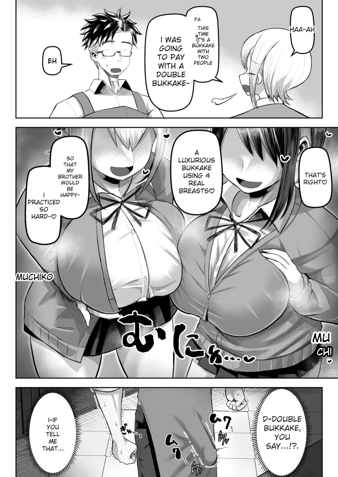 Payment is by paizuri!