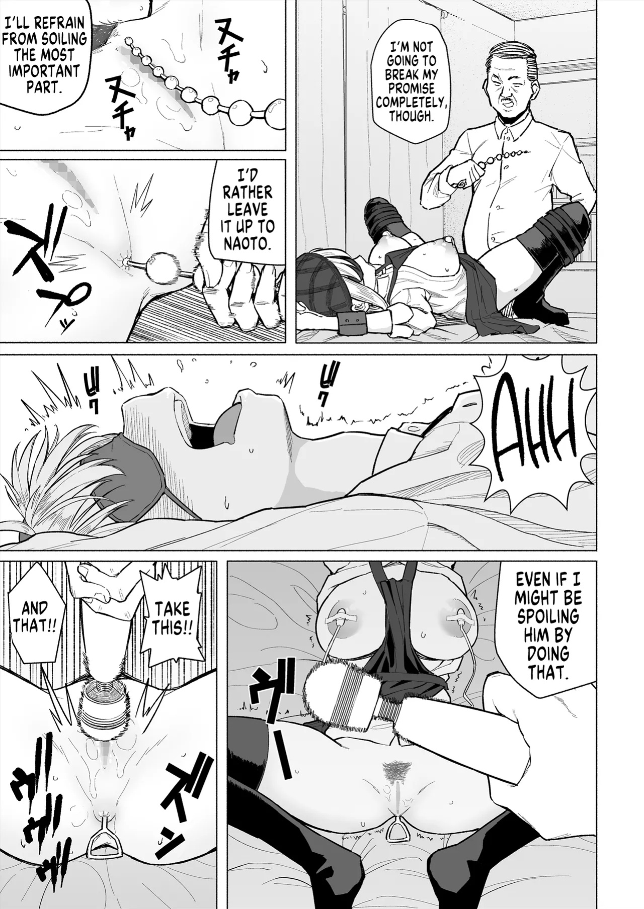 [Chonmage Teikoku (Magekichi)] Osananajimi wa Shakkin no Kata toshite Oyaji ni Dakareru | My Childhood Friend is a Collateral Who Has to Sleep With My Father [MegaFagget]