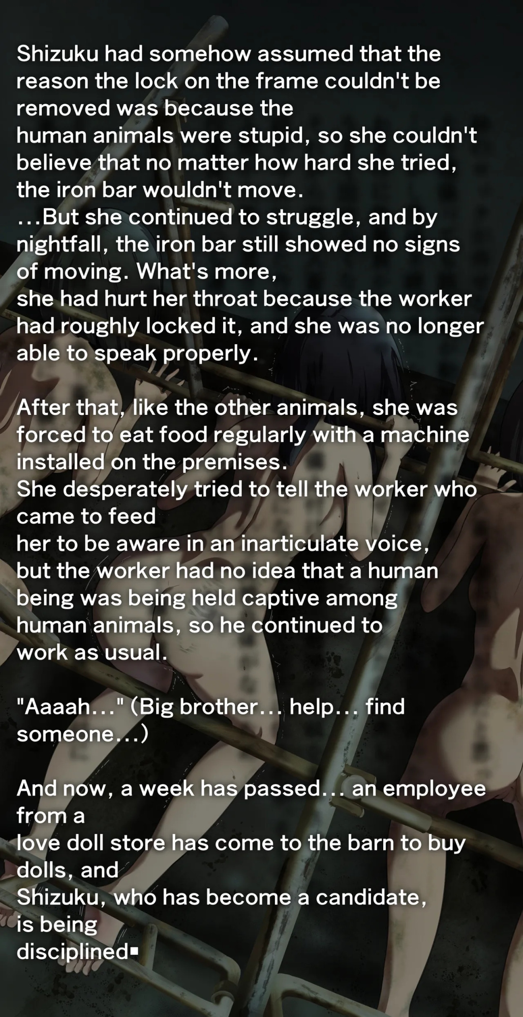 I got lost in the human barn…