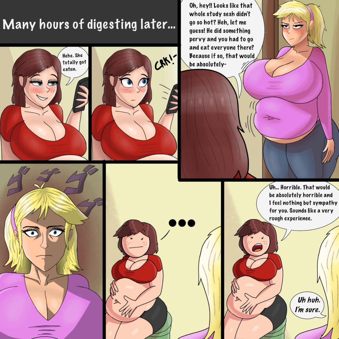 SirEdwardthe3rd hungry gals