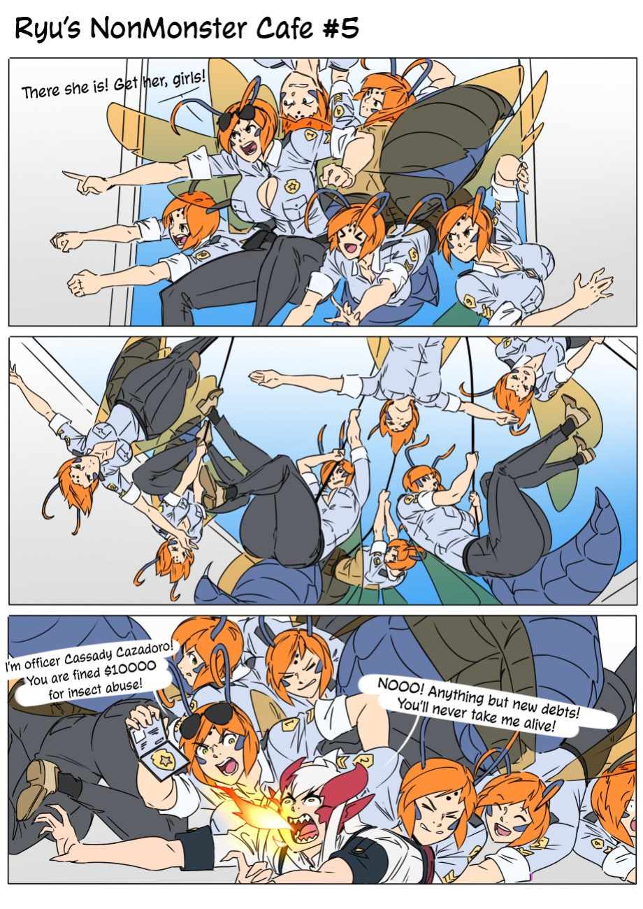 Ryu's nonmonster cafe