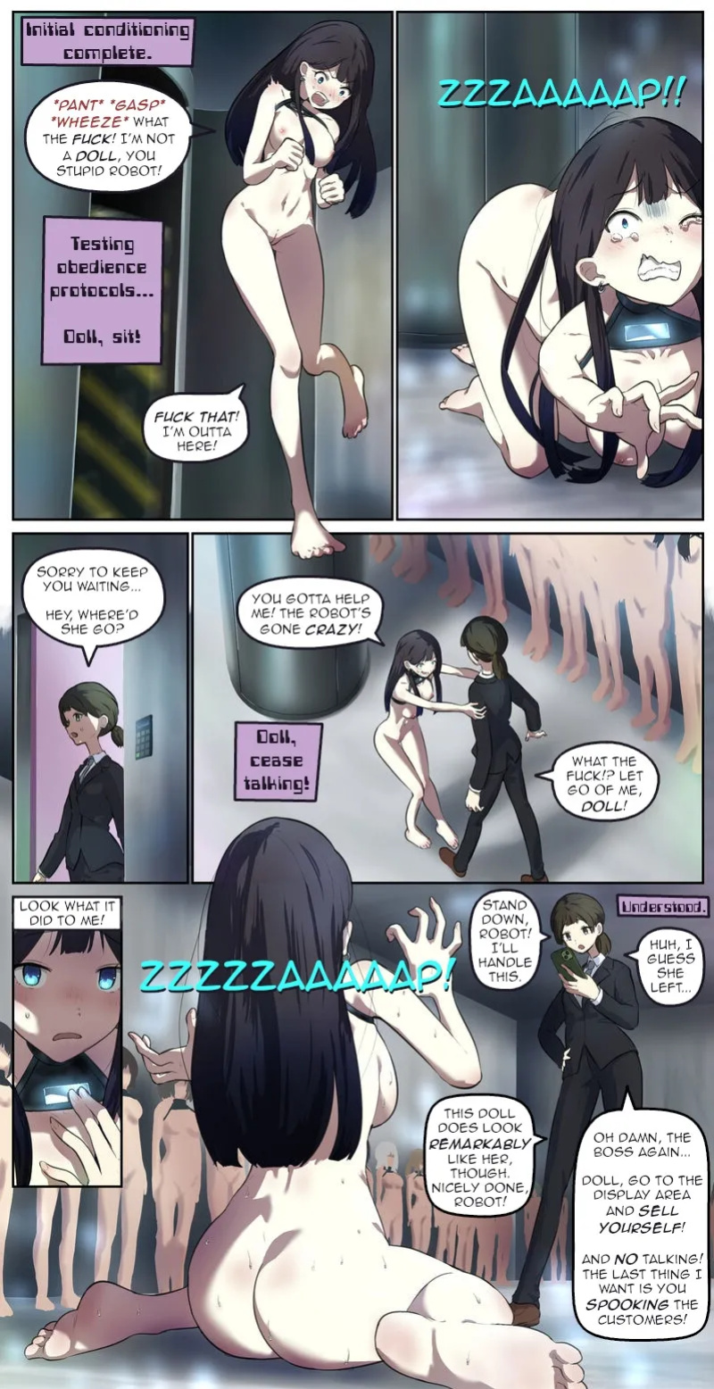 I saw a love doll store in town, so I went in… 【Translated by kochakaden】