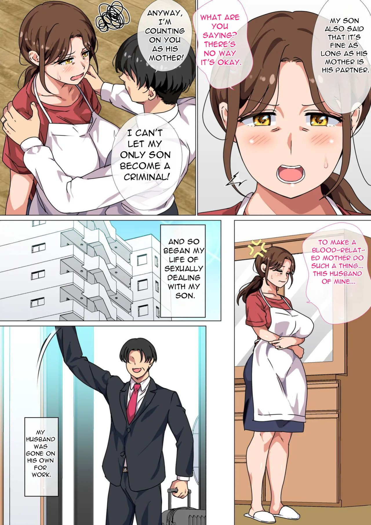 [Circle Spice] Musuko no Tsuyosugiru Seiyoku wo Kaishou Suru no wa Haha no Tsutome desu - It's a Mother's Tuty to Relieve Her Son's Strong Sexual Desire! [DarklordMTLs]
