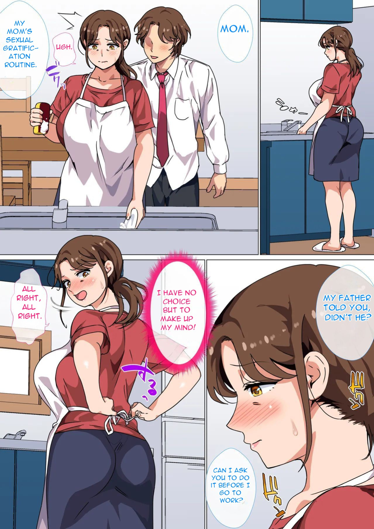 [Circle Spice] Musuko no Tsuyosugiru Seiyoku wo Kaishou Suru no wa Haha no Tsutome desu - It's a Mother's Tuty to Relieve Her Son's Strong Sexual Desire! [DarklordMTLs]