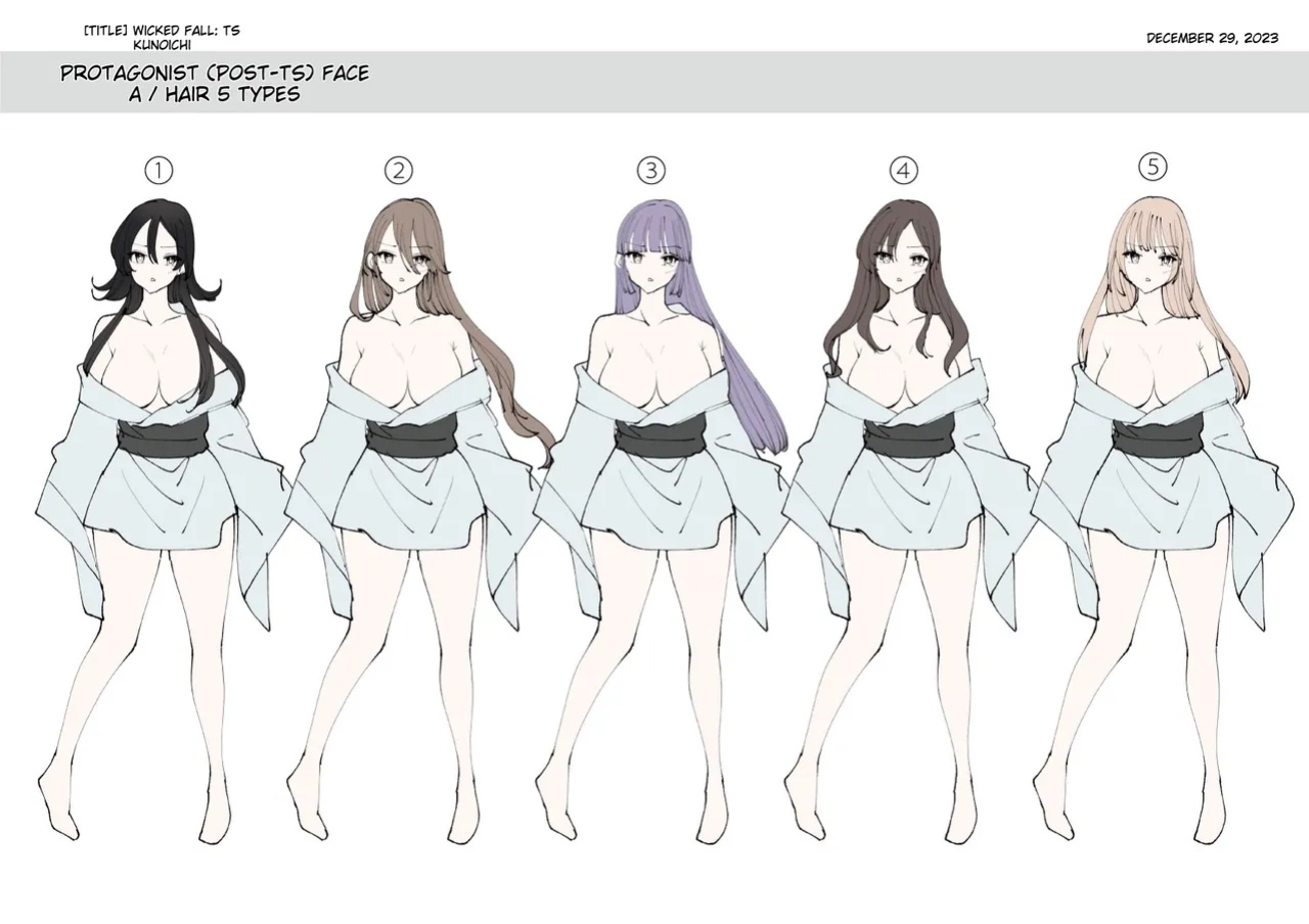 Corrupted Gender-Swapped Kunoichi (For Sale)