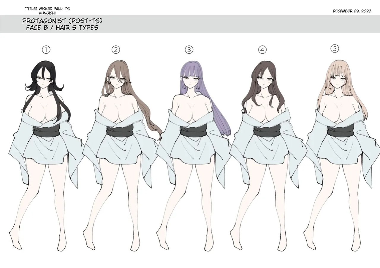 Corrupted Gender-Swapped Kunoichi (For Sale)