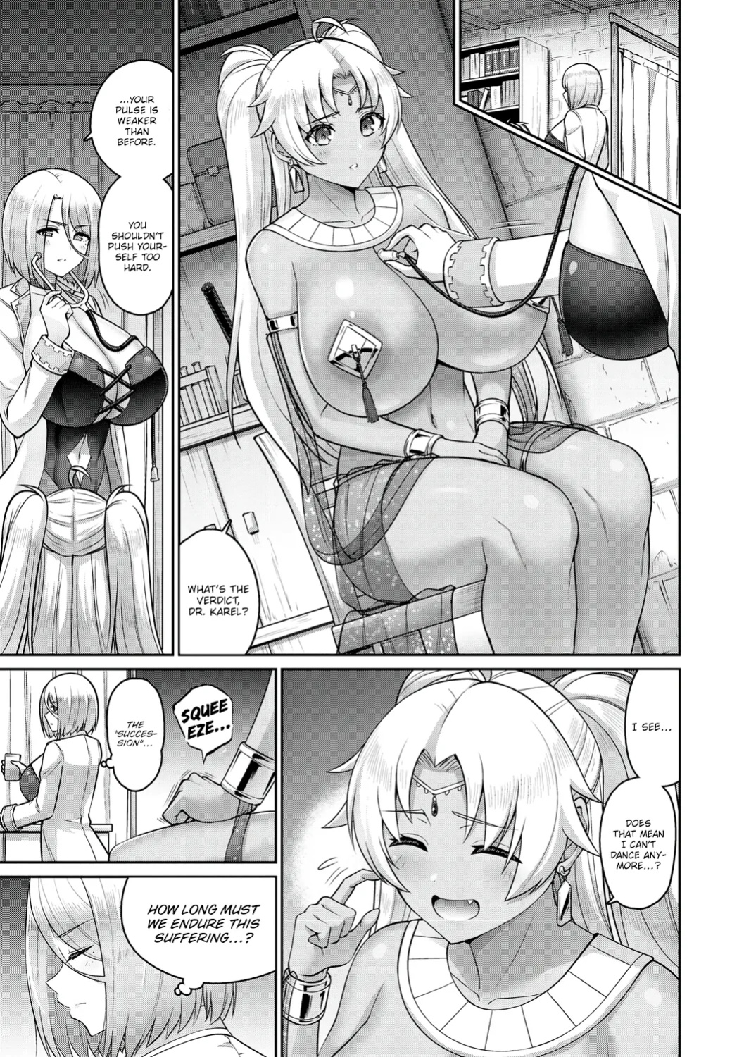 [Minamino Sazan] Konoyo no Chichi wa Ore no Mono! 2-chichime | All The Breasts of This Island Are Mine! Part - 2 (COMIC Shitsurakuten 2021-12) [RestScans]