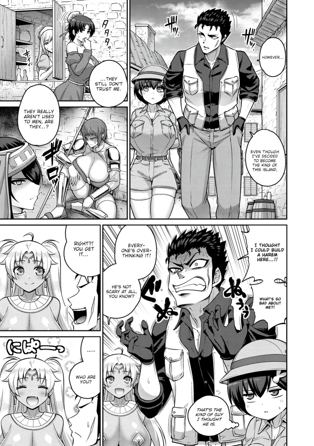 [Minamino Sazan] Konoyo no Chichi wa Ore no Mono! 2-chichime | All The Breasts of This Island Are Mine! Part - 2 (COMIC Shitsurakuten 2021-12) [RestScans]