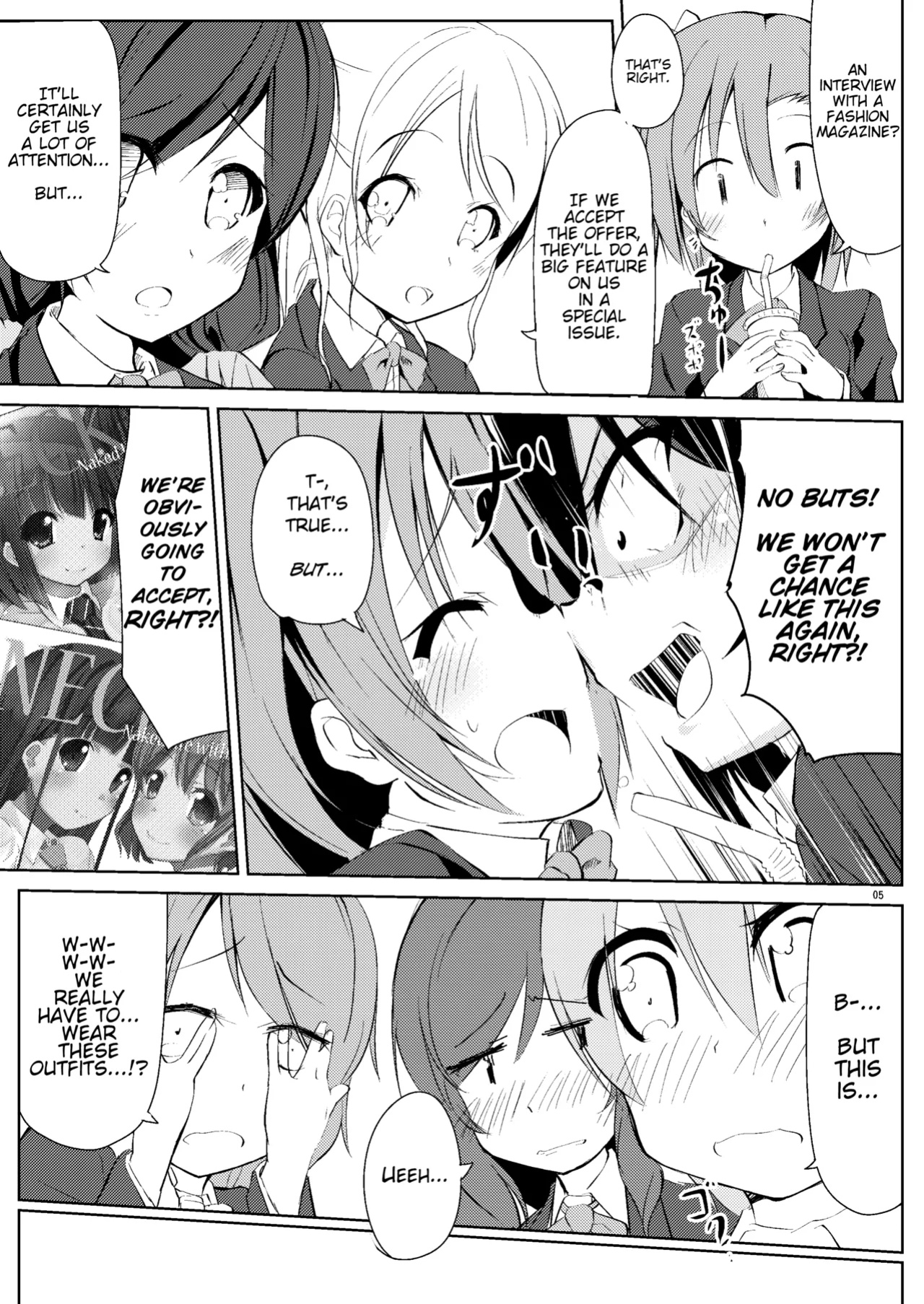 [Kurowasabi (Kurozu)] Neck-Pai μ's (Love Live!)