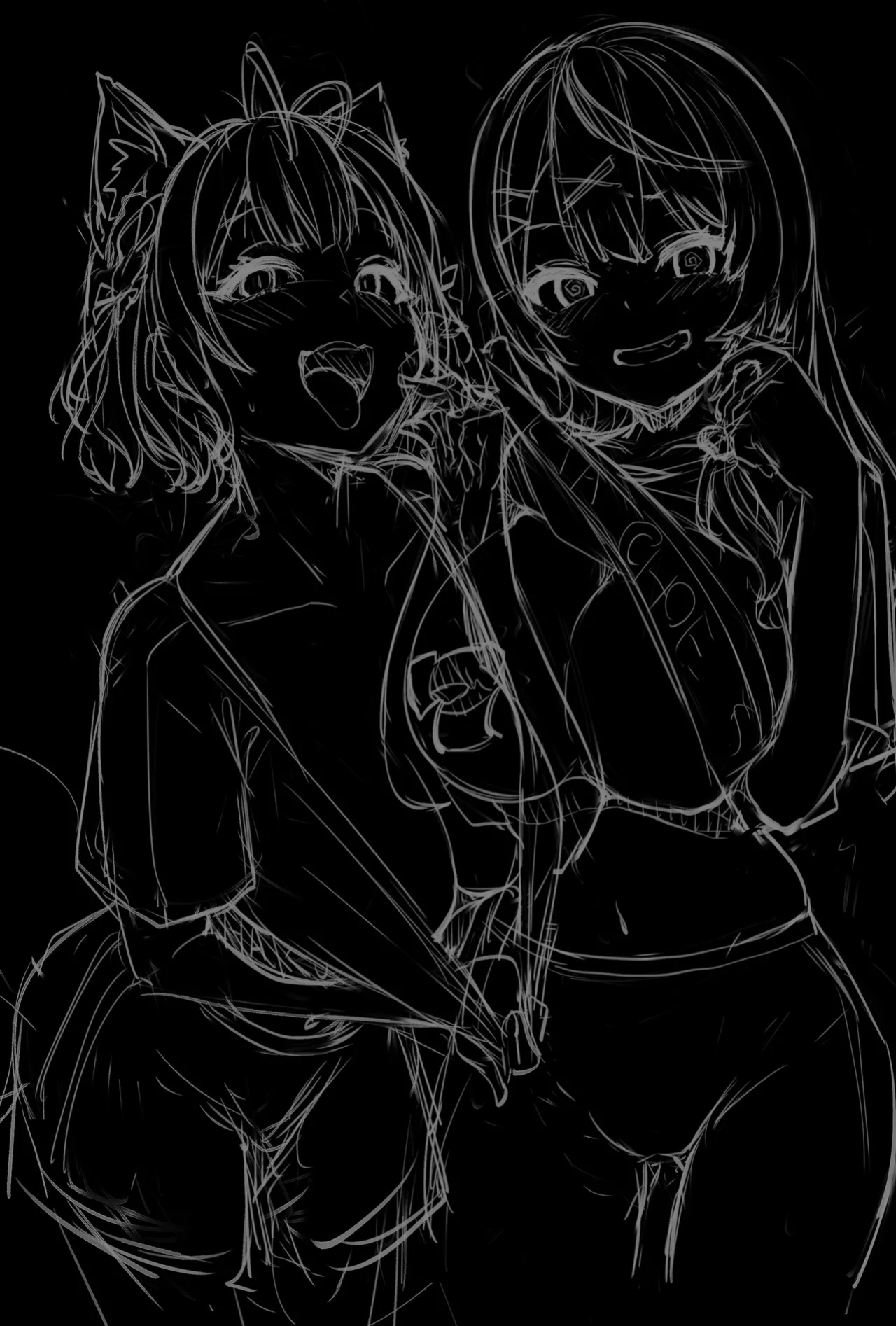 [Hitsuji Kikaku (Muneshiro)] Osucollab 3 (Hakui Koyori Sakamata Chloe) [Digital+Fix]