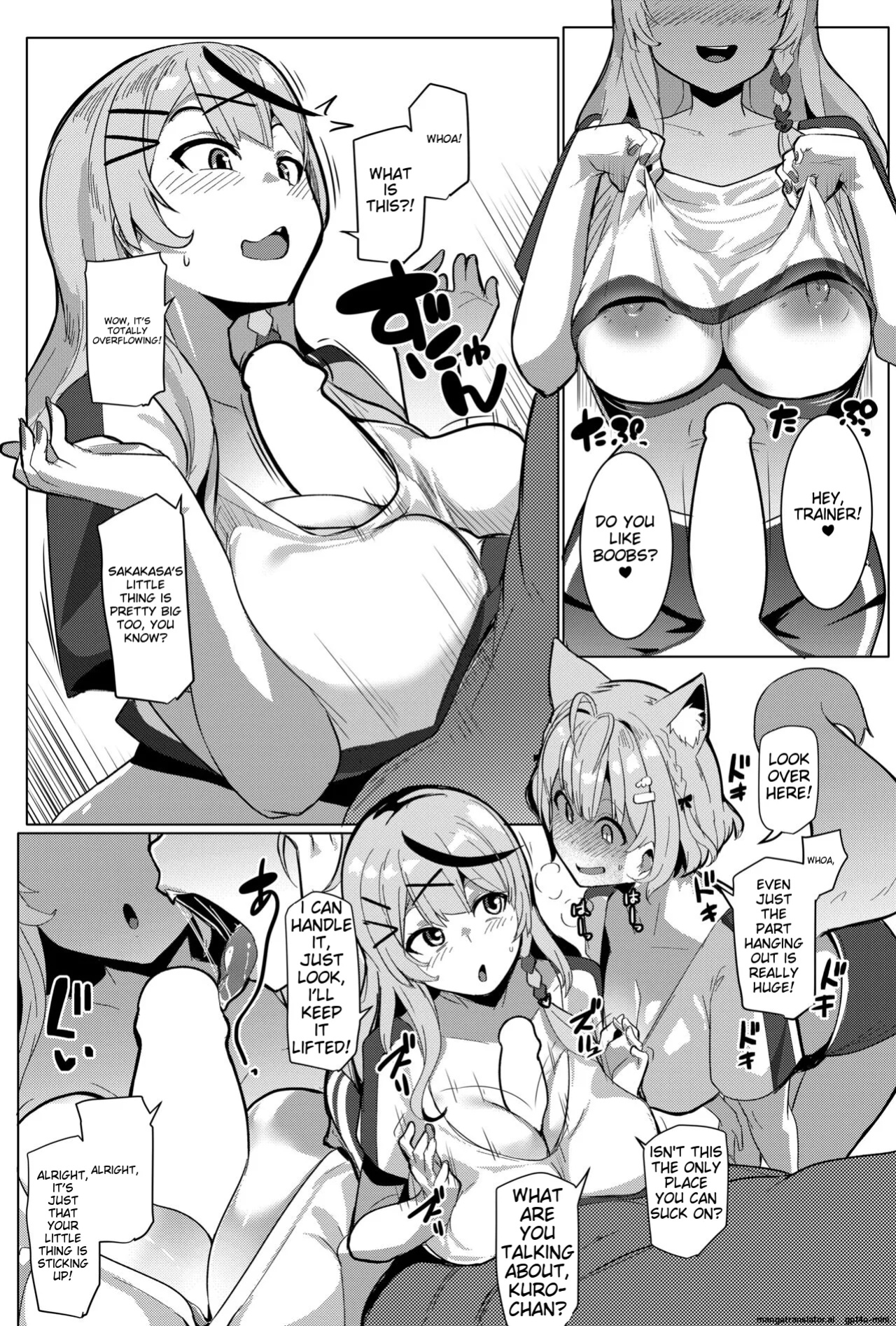 [Hitsuji Kikaku (Muneshiro)] Osucollab 3 (Hakui Koyori Sakamata Chloe) [Digital+Fix]