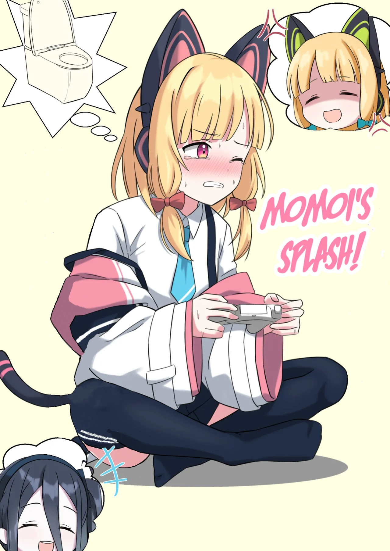 [Cake-ya-san (Ningen no Saga)] Momoi Splash! (Blue Archive)