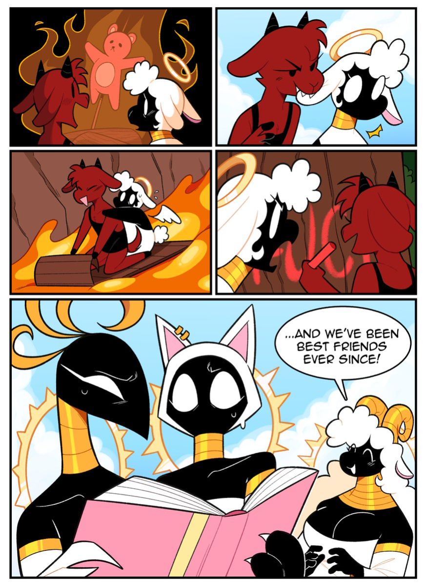Comic by Idolomantises(from X)