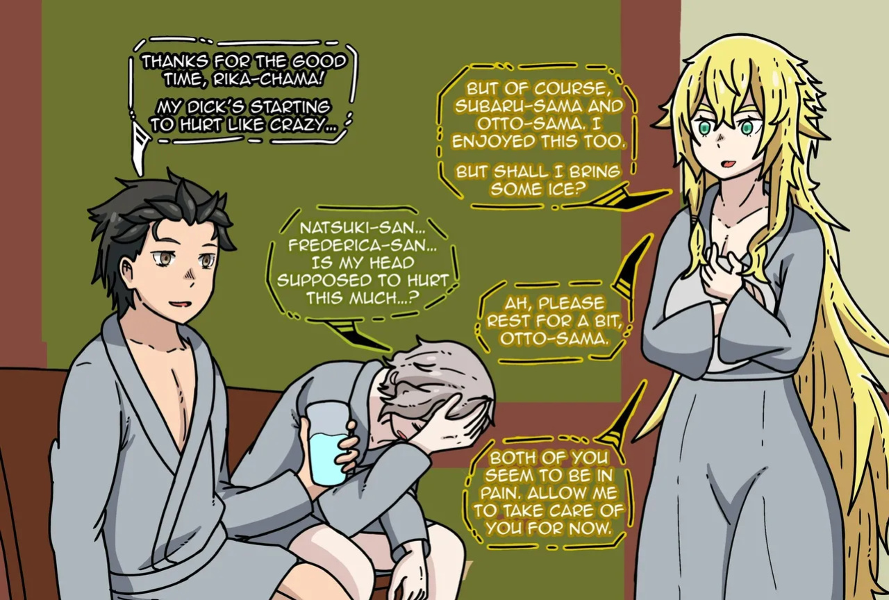 [ApoelaYoshi7] Frederica Threesome (Re:Zero)