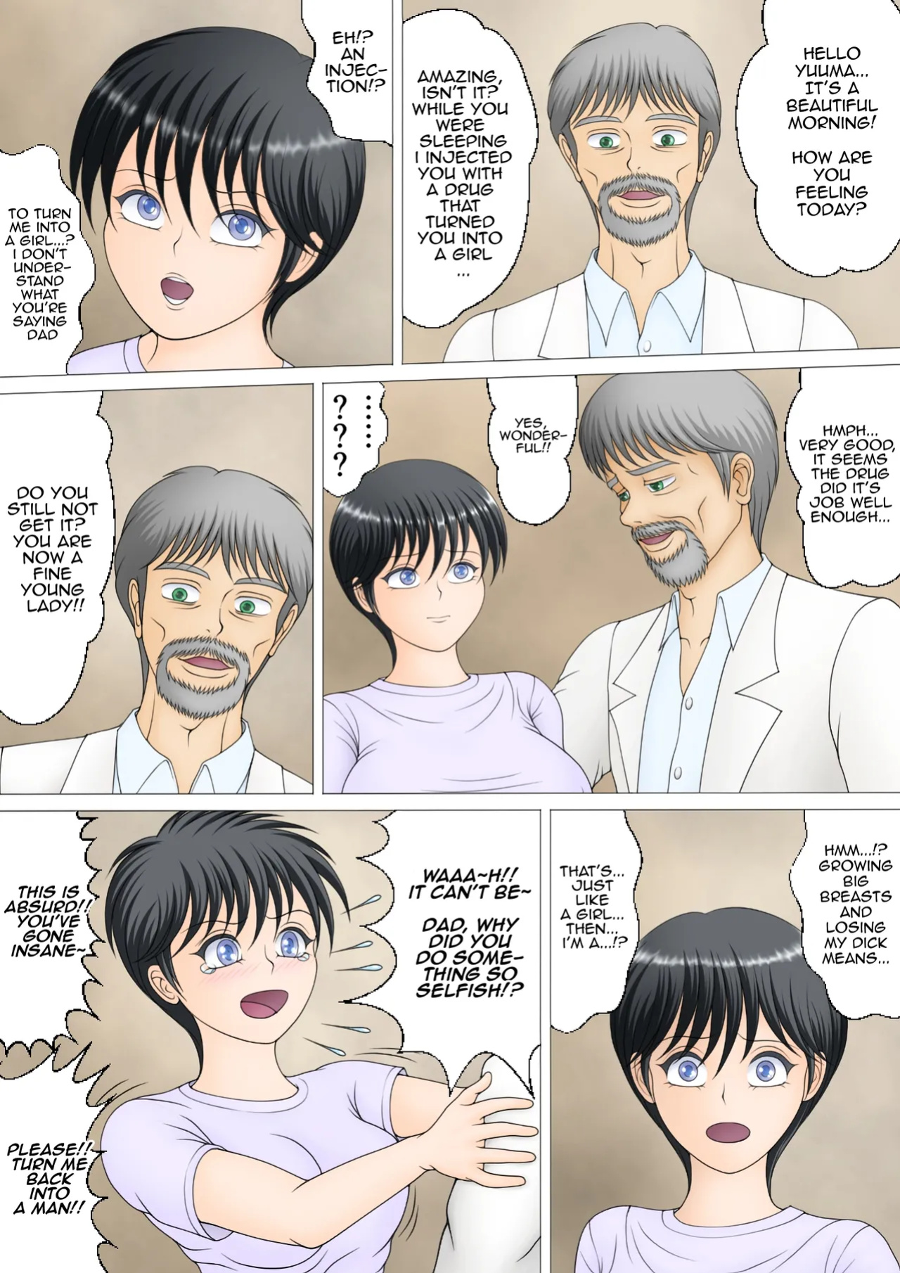 [Natsukawa Kagari] Boku ga Mama ni Natta Hi [JusenkyoTL]