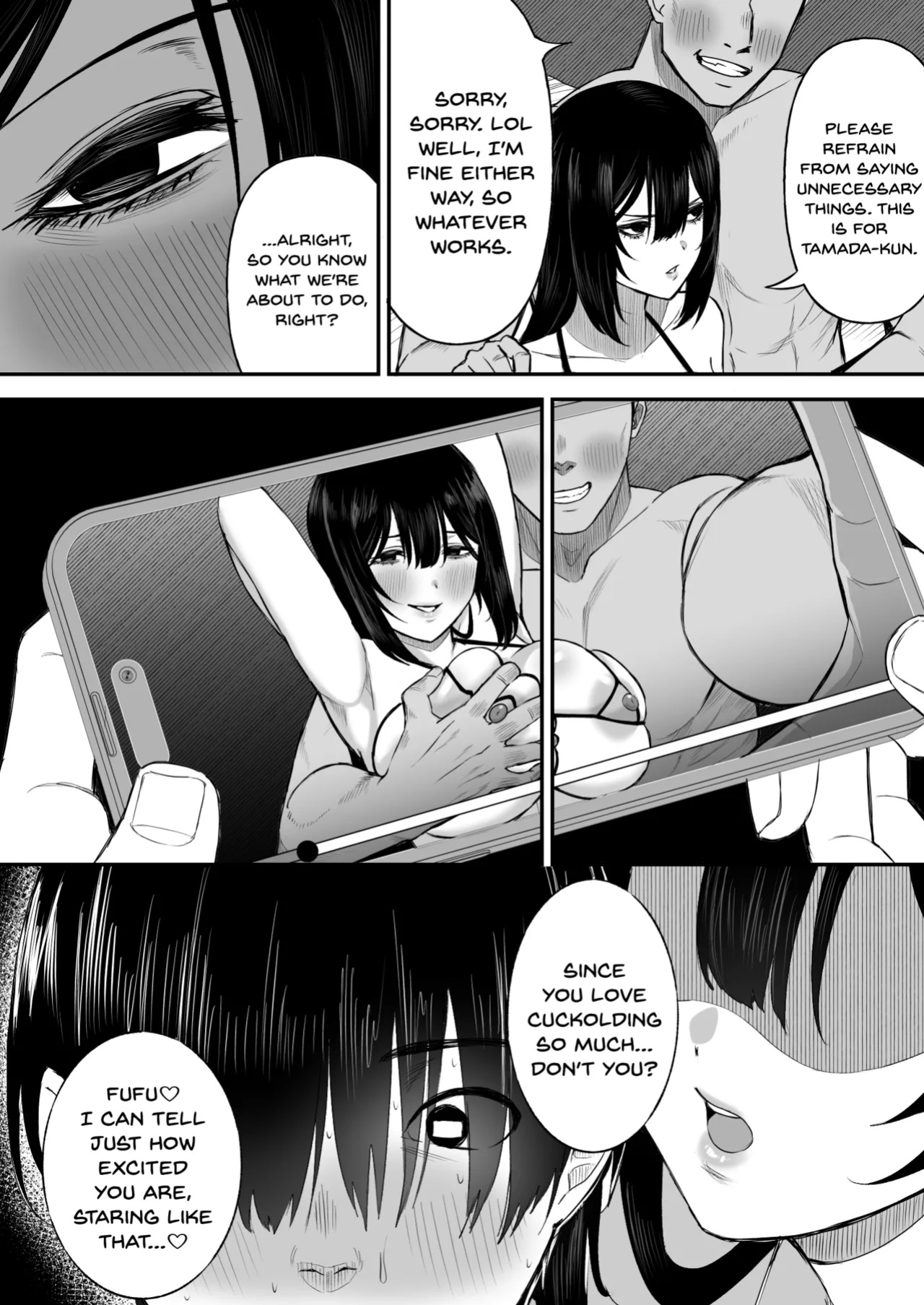 [Ore no Sasakure (Gamogamo)] Ai no omoi Kanojo wa boku no Tameni hame tori o Tottekitekureru [SDTLs]